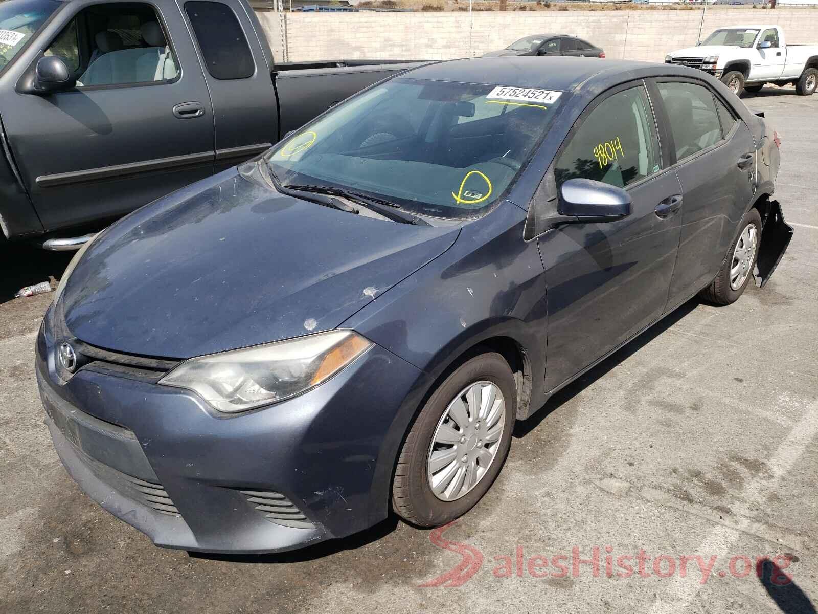 5YFBURHE1GP451262 2016 TOYOTA COROLLA