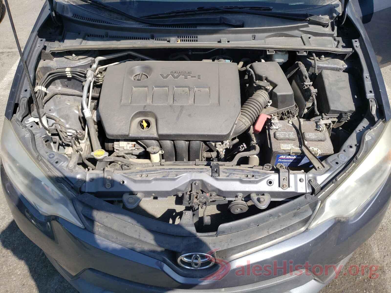 5YFBURHE1GP451262 2016 TOYOTA COROLLA