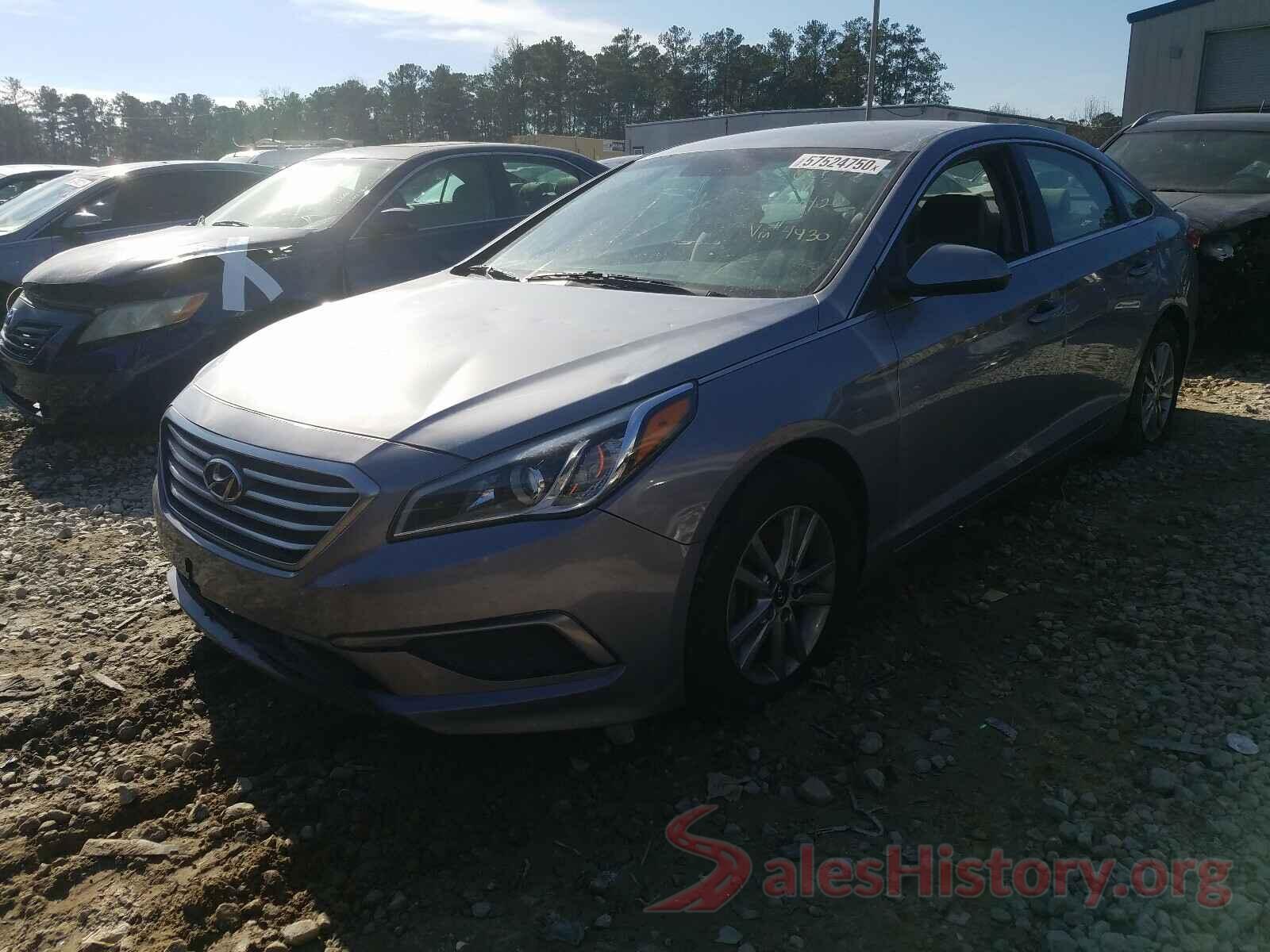 5NPE24AF2HH474430 2017 HYUNDAI SONATA