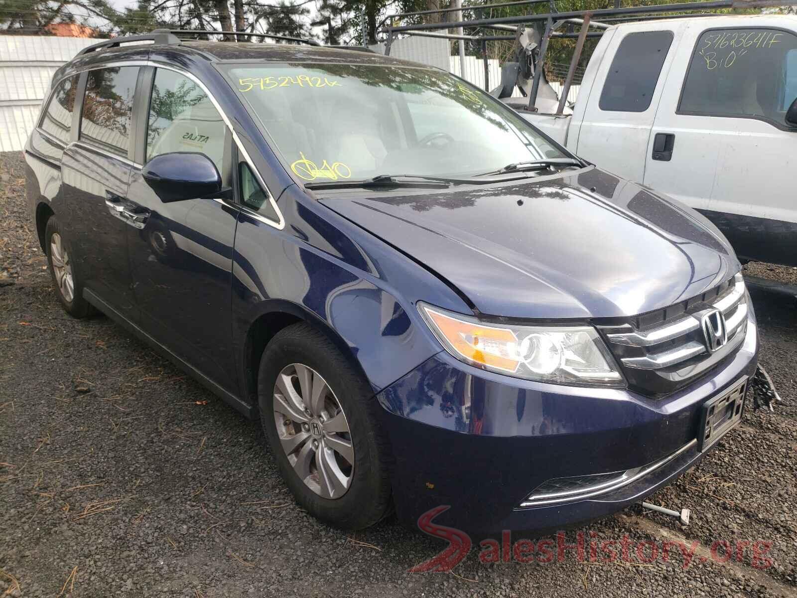 5FNRL5H6XGB151122 2016 HONDA ODYSSEY