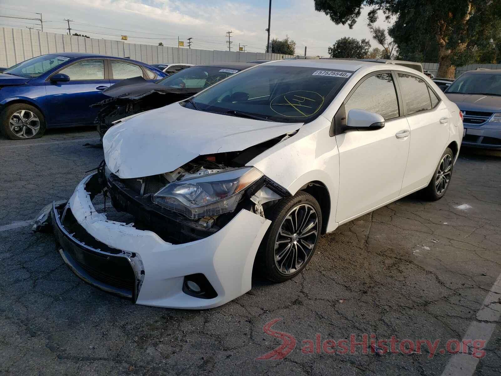 5YFBURHE8GP426018 2016 TOYOTA COROLLA