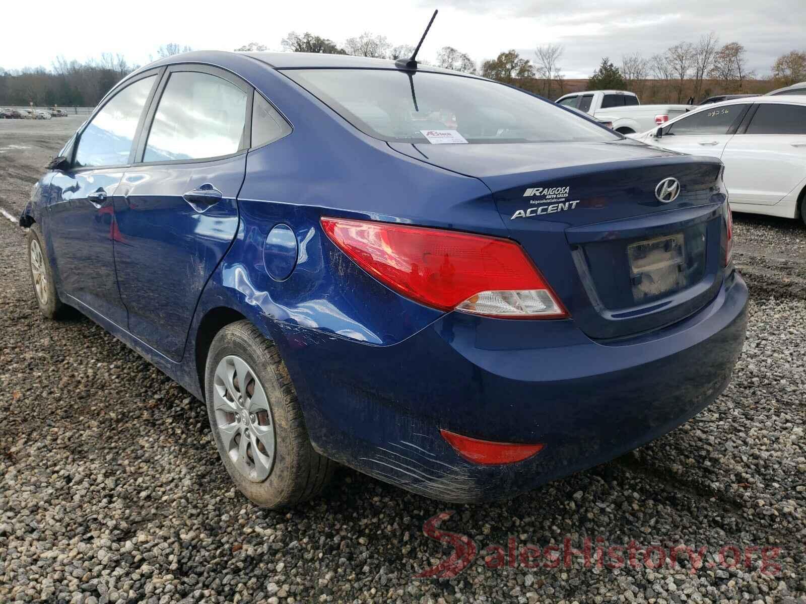 KMHCT4AE1GU090330 2016 HYUNDAI ACCENT