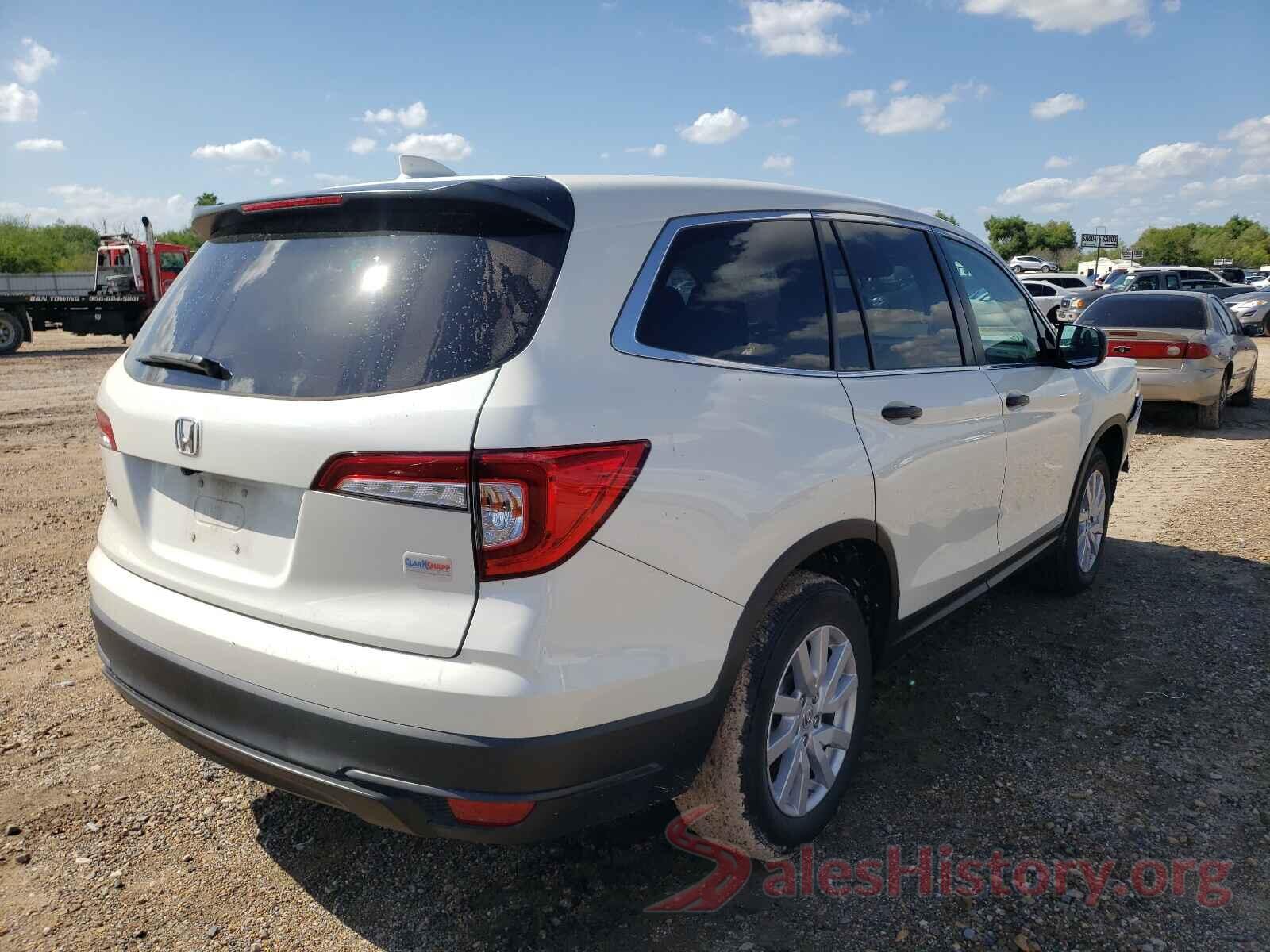 5FNYF5H11KB017664 2019 HONDA PILOT