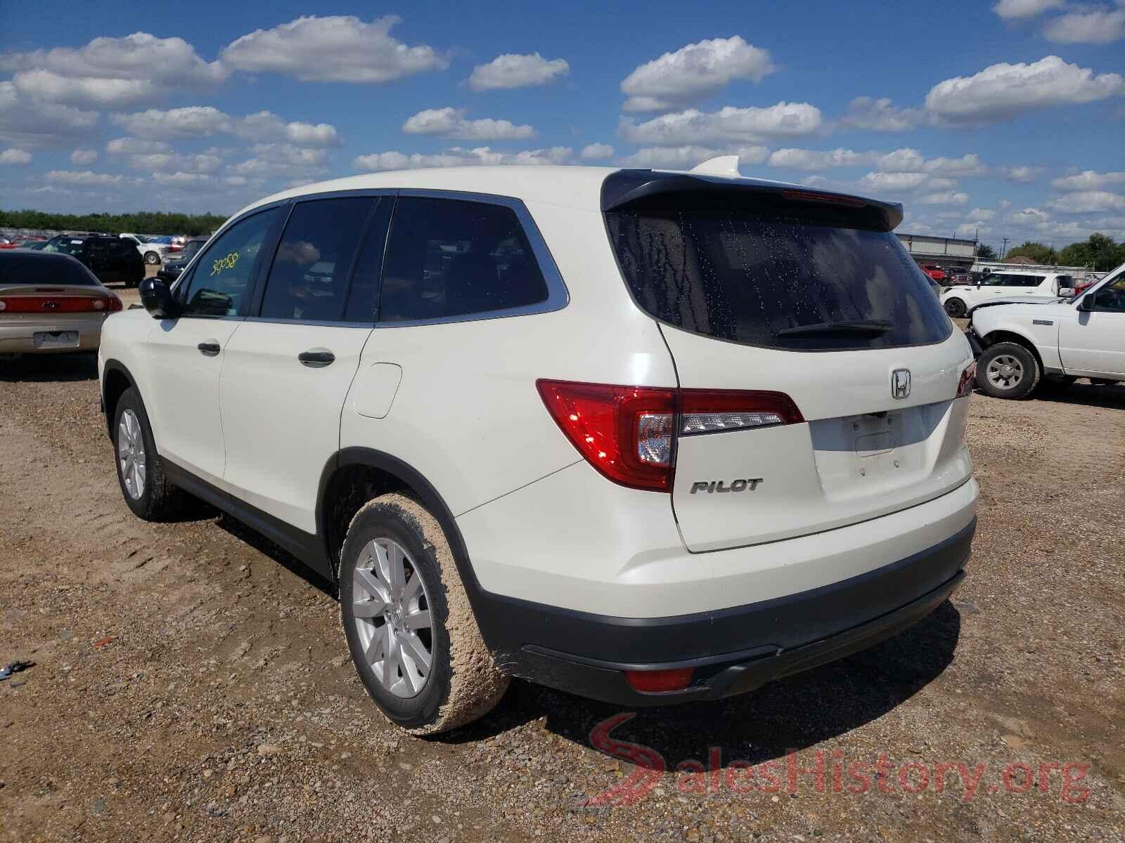 5FNYF5H11KB017664 2019 HONDA PILOT