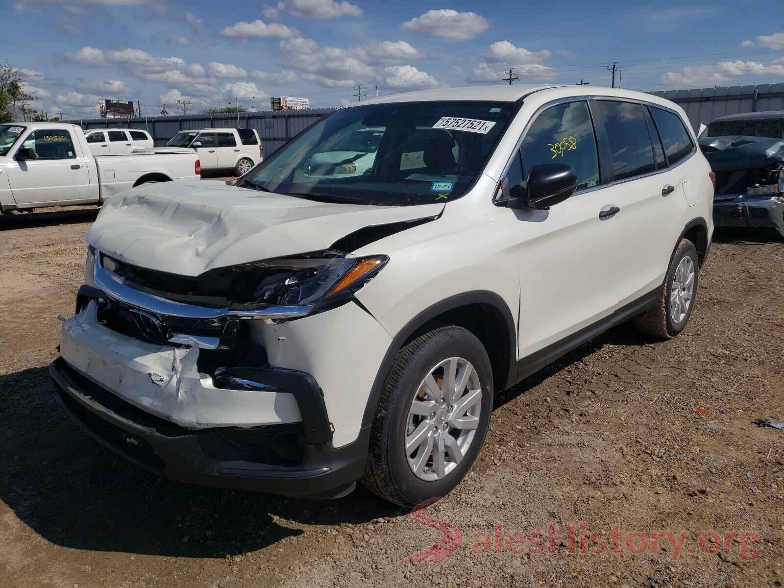 5FNYF5H11KB017664 2019 HONDA PILOT