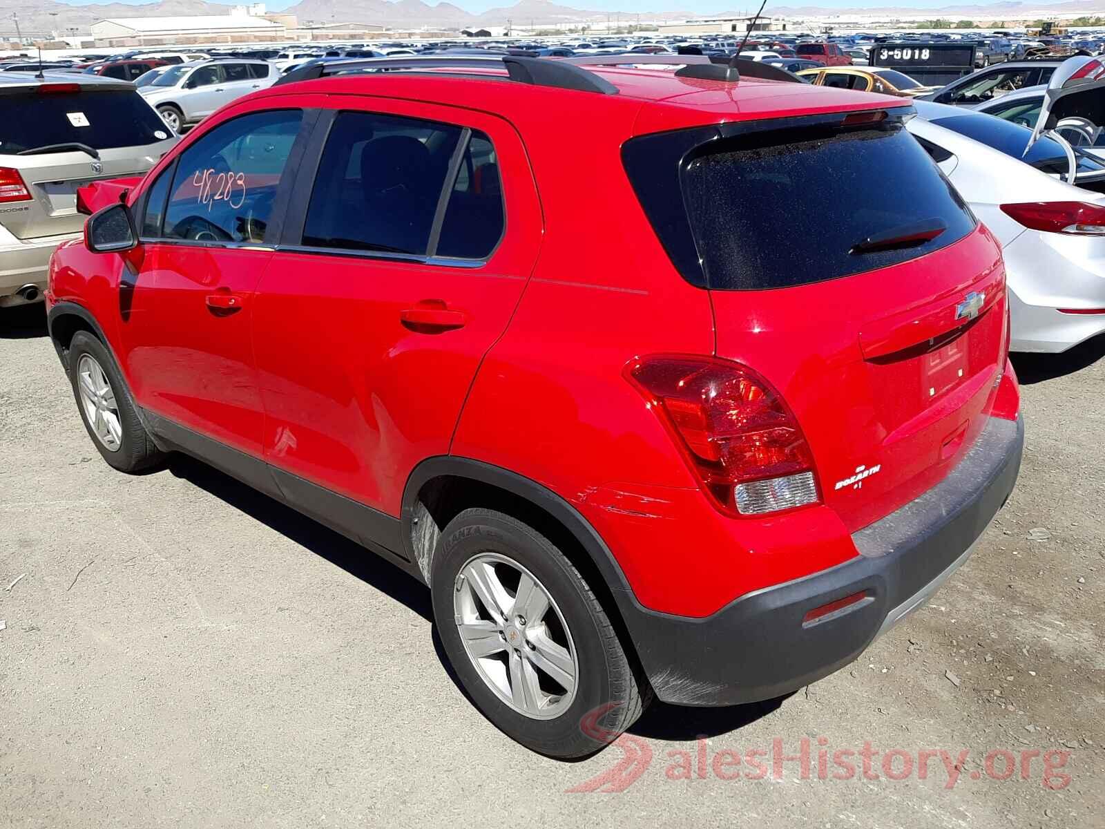 KL7CJLSB7GB597623 2016 CHEVROLET TRAX