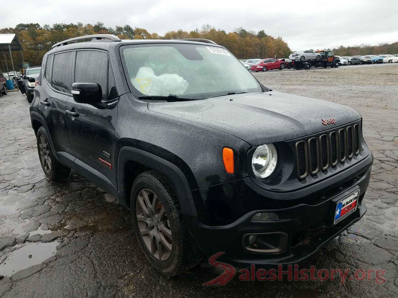 ZACCJABT3GPC70125 2016 JEEP RENEGADE