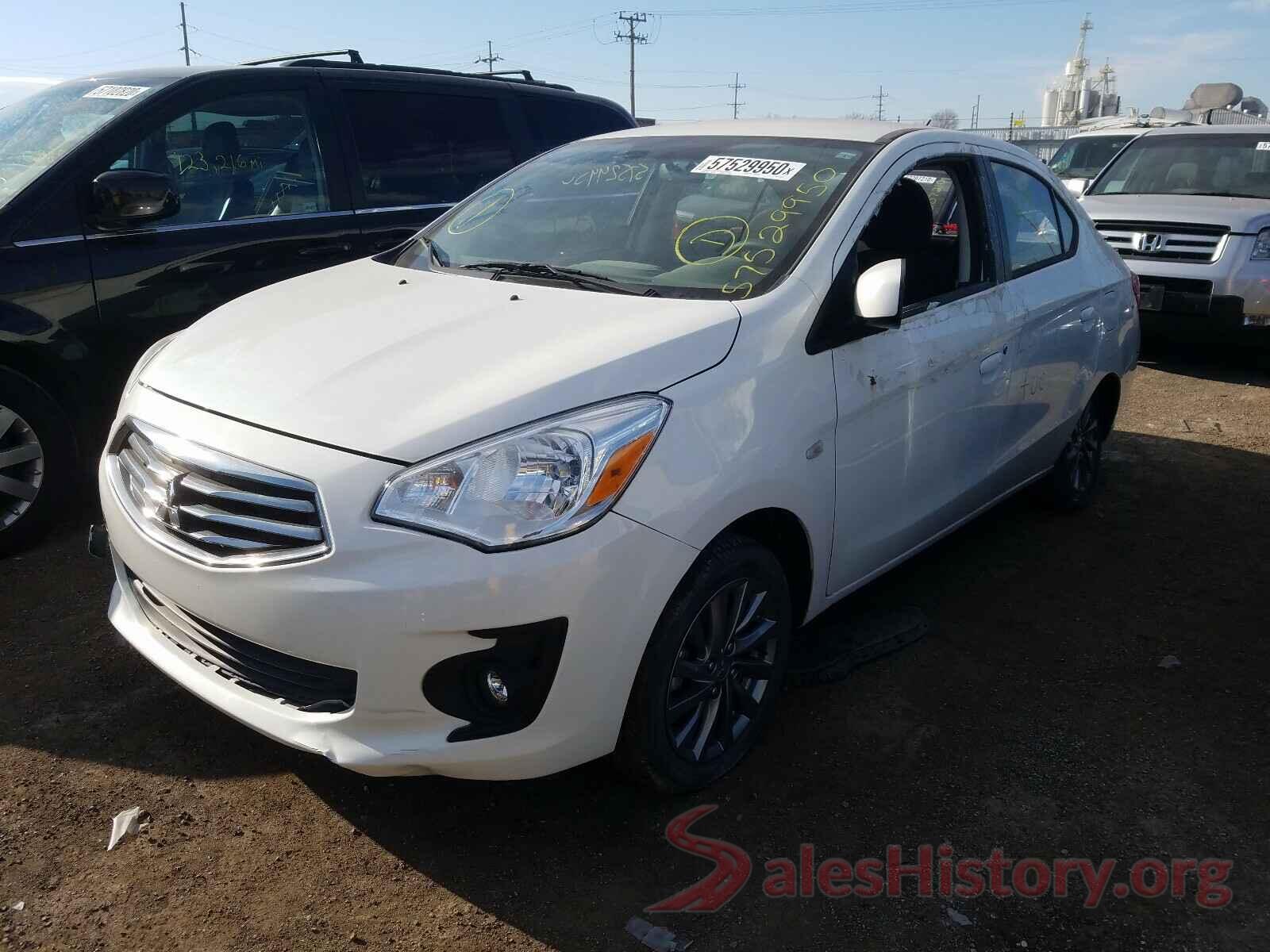 ML32F3FJ9JHF14110 2018 MITSUBISHI MIRAGE