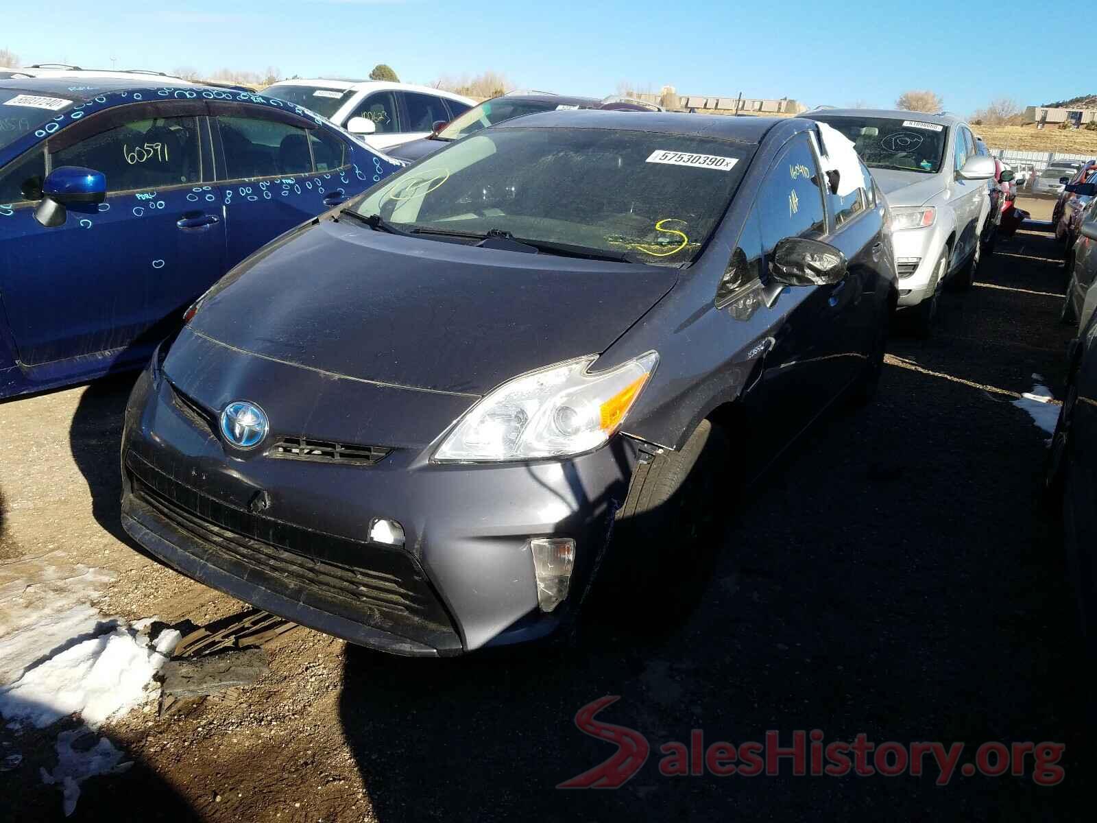 JTDKN3DU5F0460854 2015 TOYOTA PRIUS