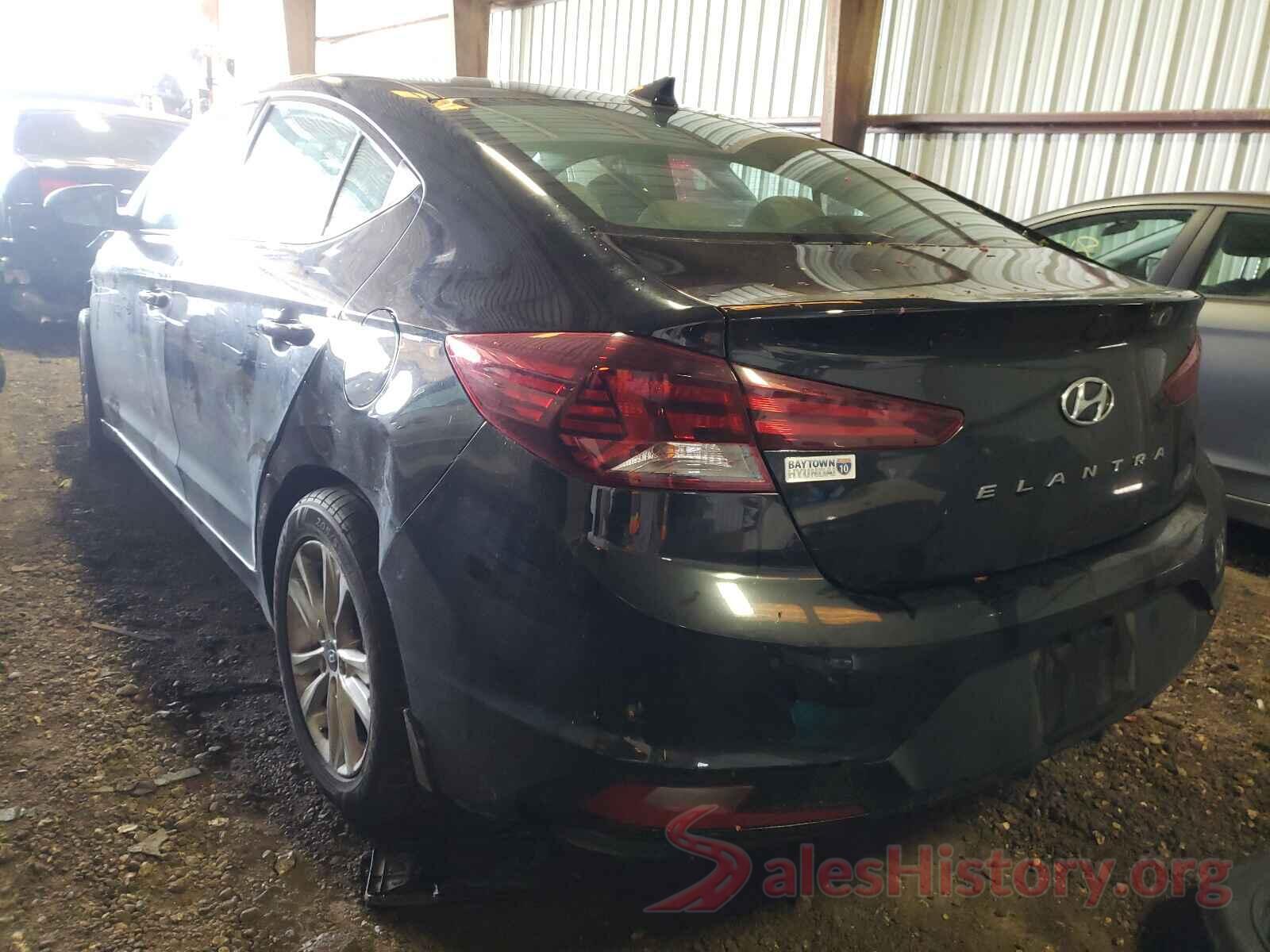 5NPD84LF5LH586316 2020 HYUNDAI ELANTRA