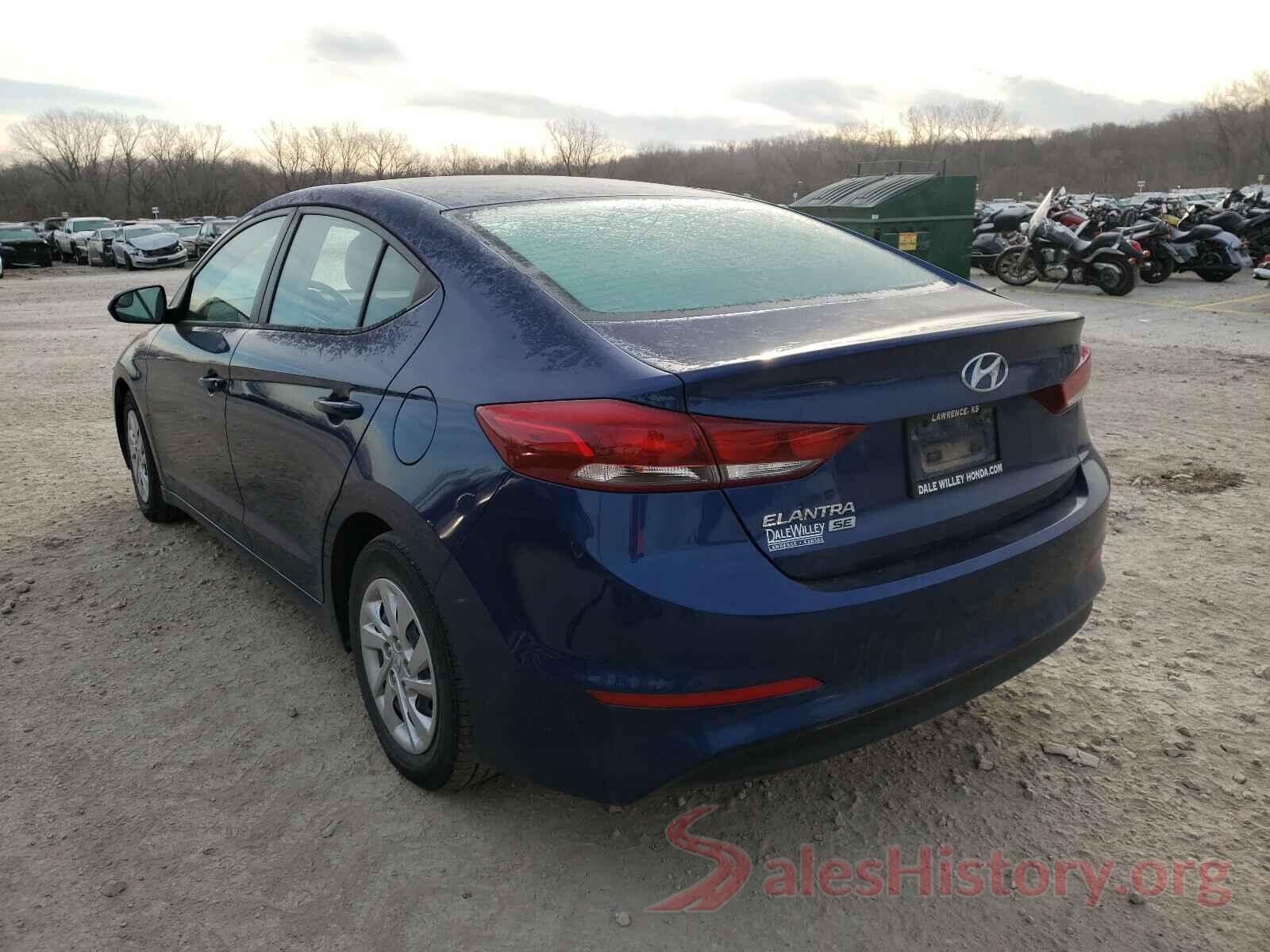 5NPD74LF9JH355239 2018 HYUNDAI ELANTRA