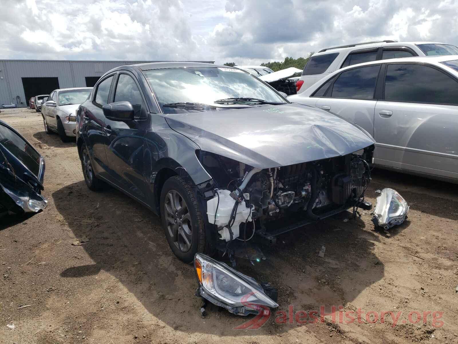 3MYDLBYV0KY511481 2019 TOYOTA YARIS