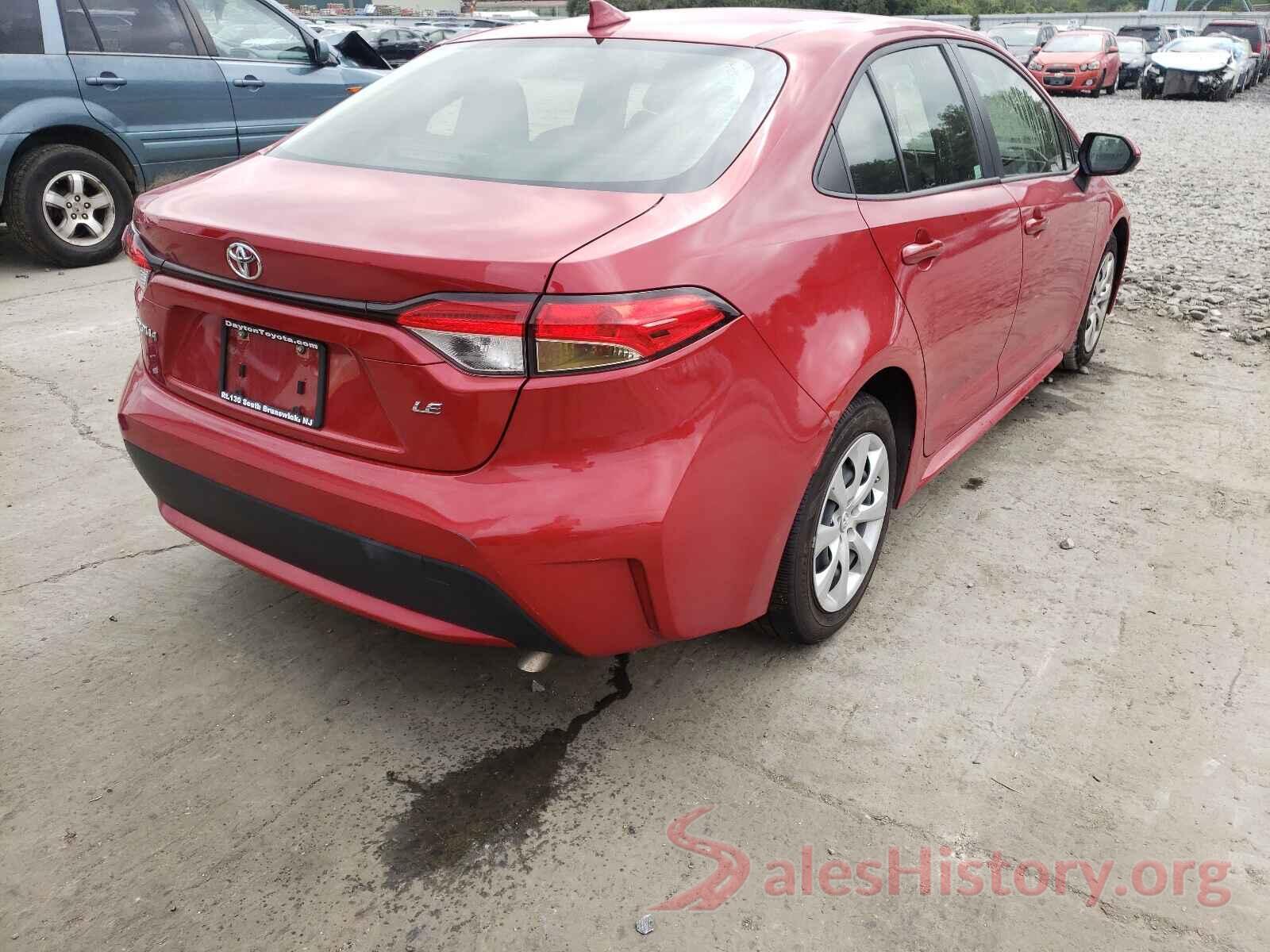 JTDEPRAEXLJ093429 2020 TOYOTA COROLLA