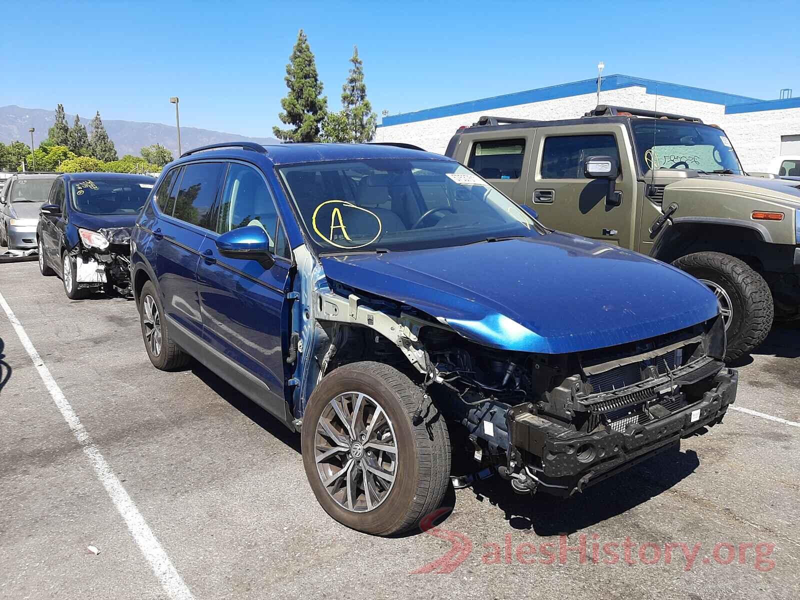 3VV3B7AXXJM222296 2018 VOLKSWAGEN TIGUAN