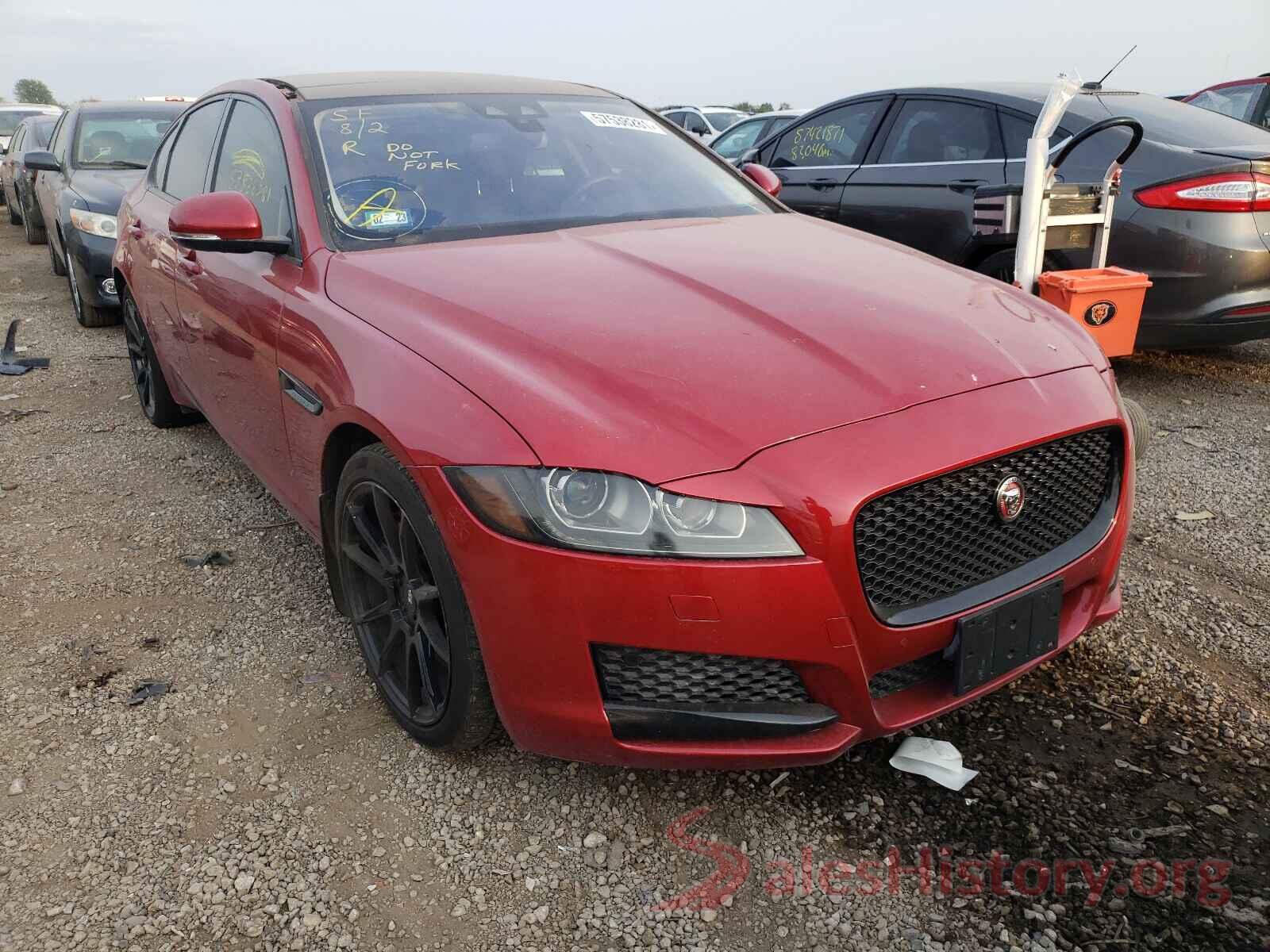 SAJBK4BV9GCY18517 2016 JAGUAR XF