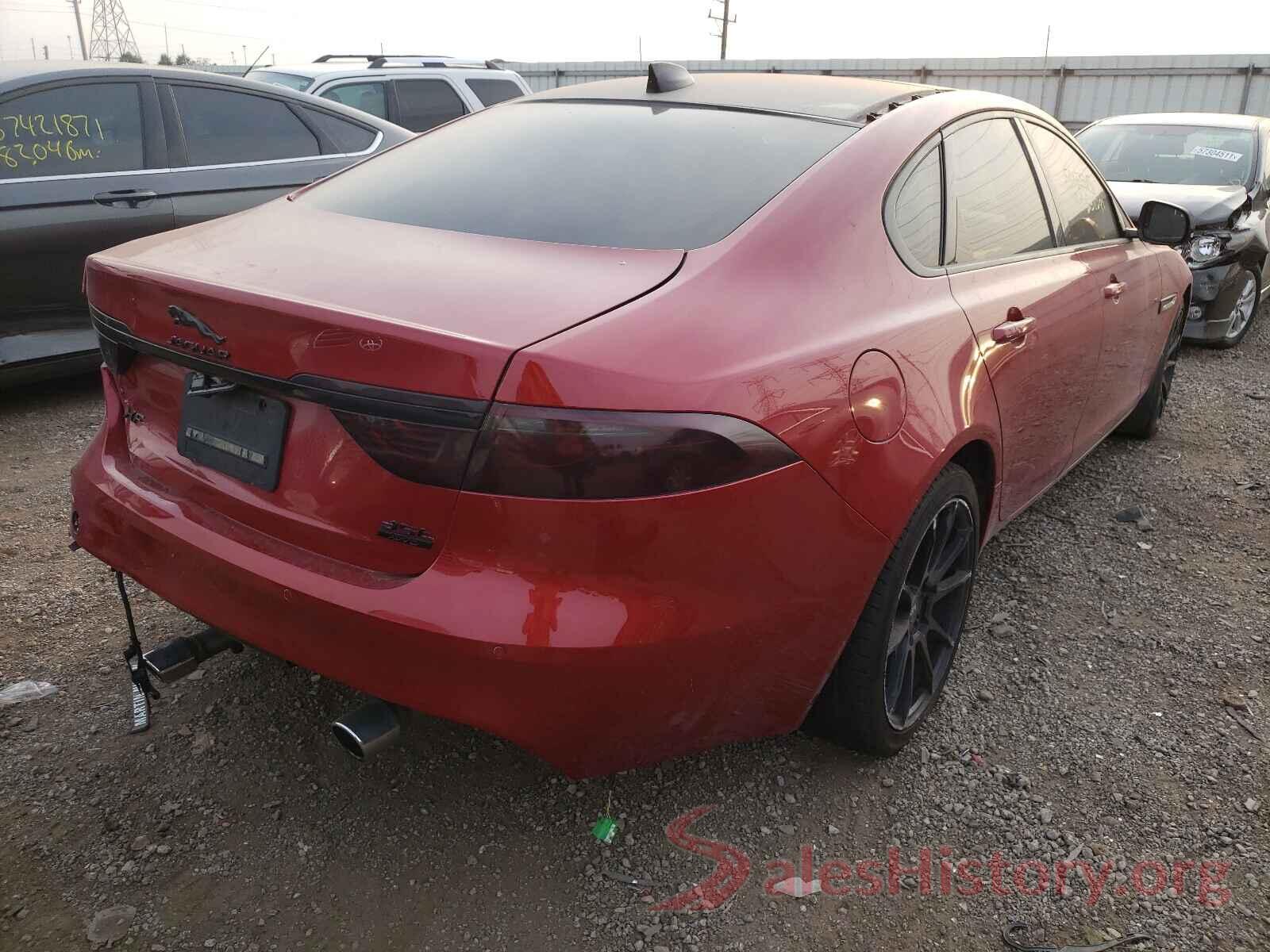 SAJBK4BV9GCY18517 2016 JAGUAR XF