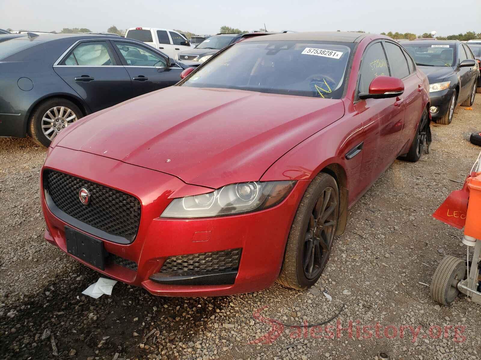 SAJBK4BV9GCY18517 2016 JAGUAR XF