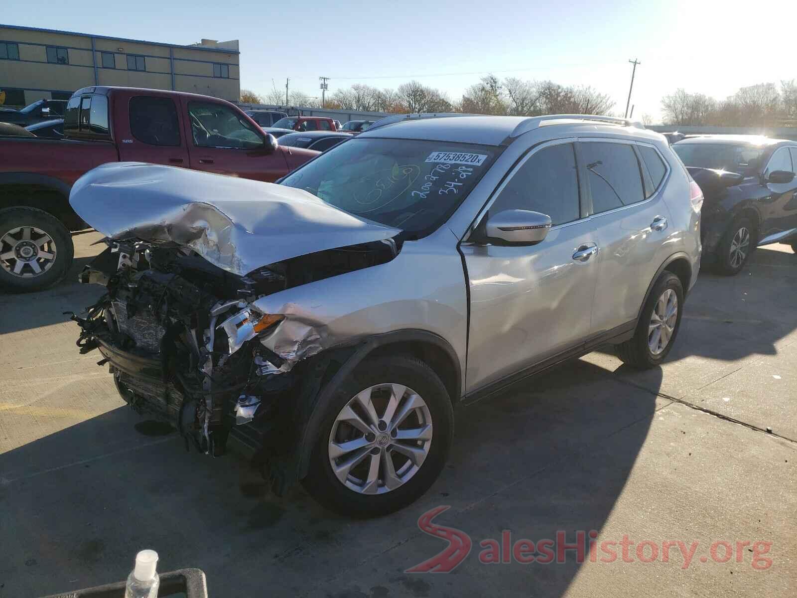 KNMAT2MT1GP674252 2016 NISSAN ROGUE