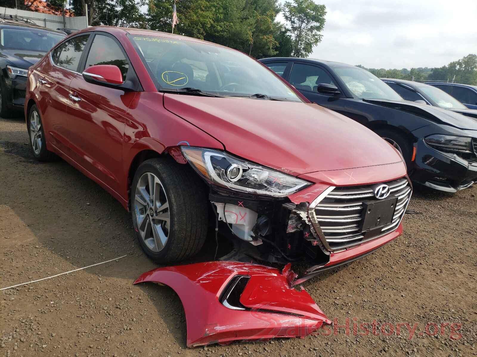 KMHD84LF0HU229442 2017 HYUNDAI ELANTRA