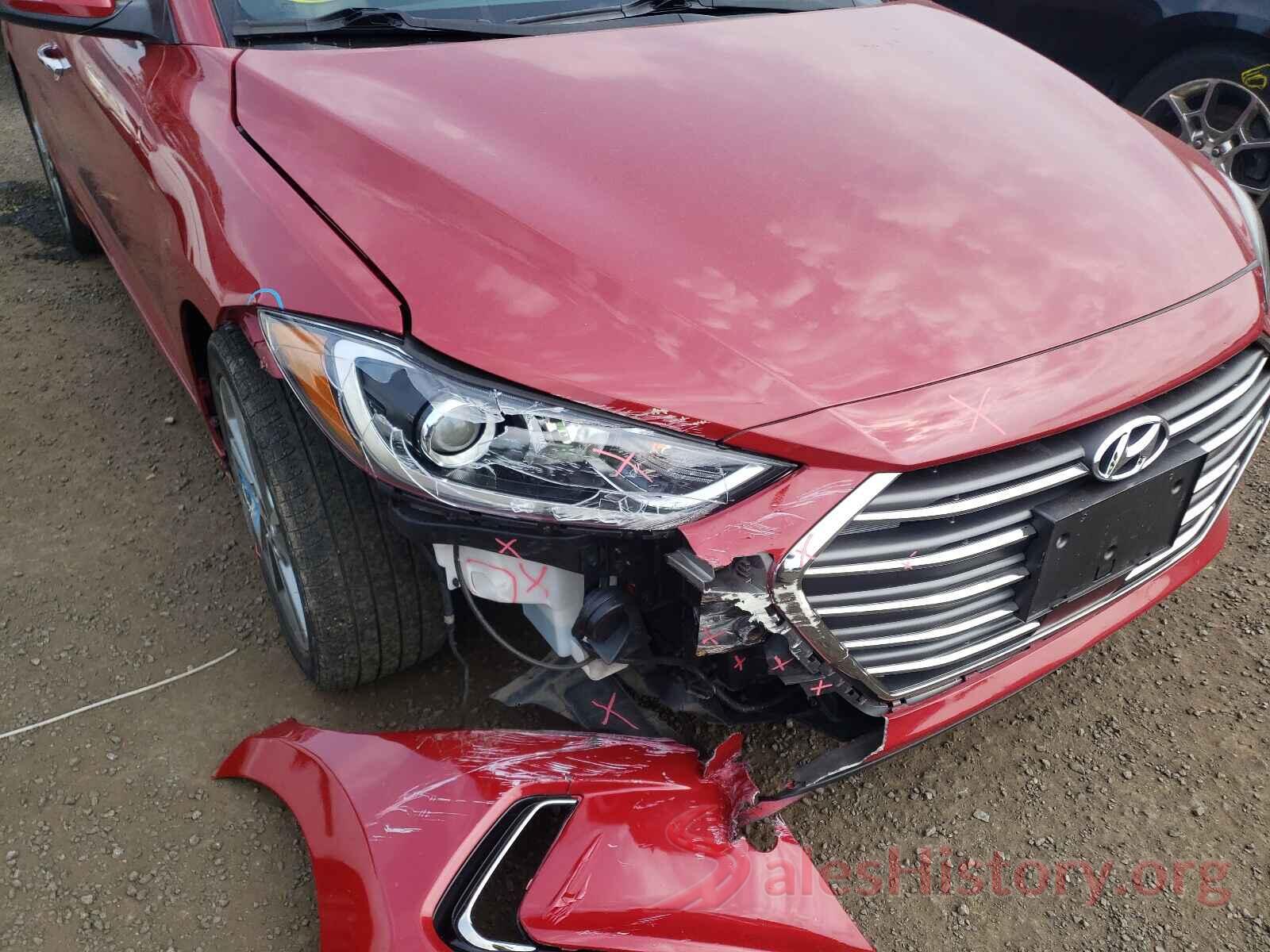 KMHD84LF0HU229442 2017 HYUNDAI ELANTRA