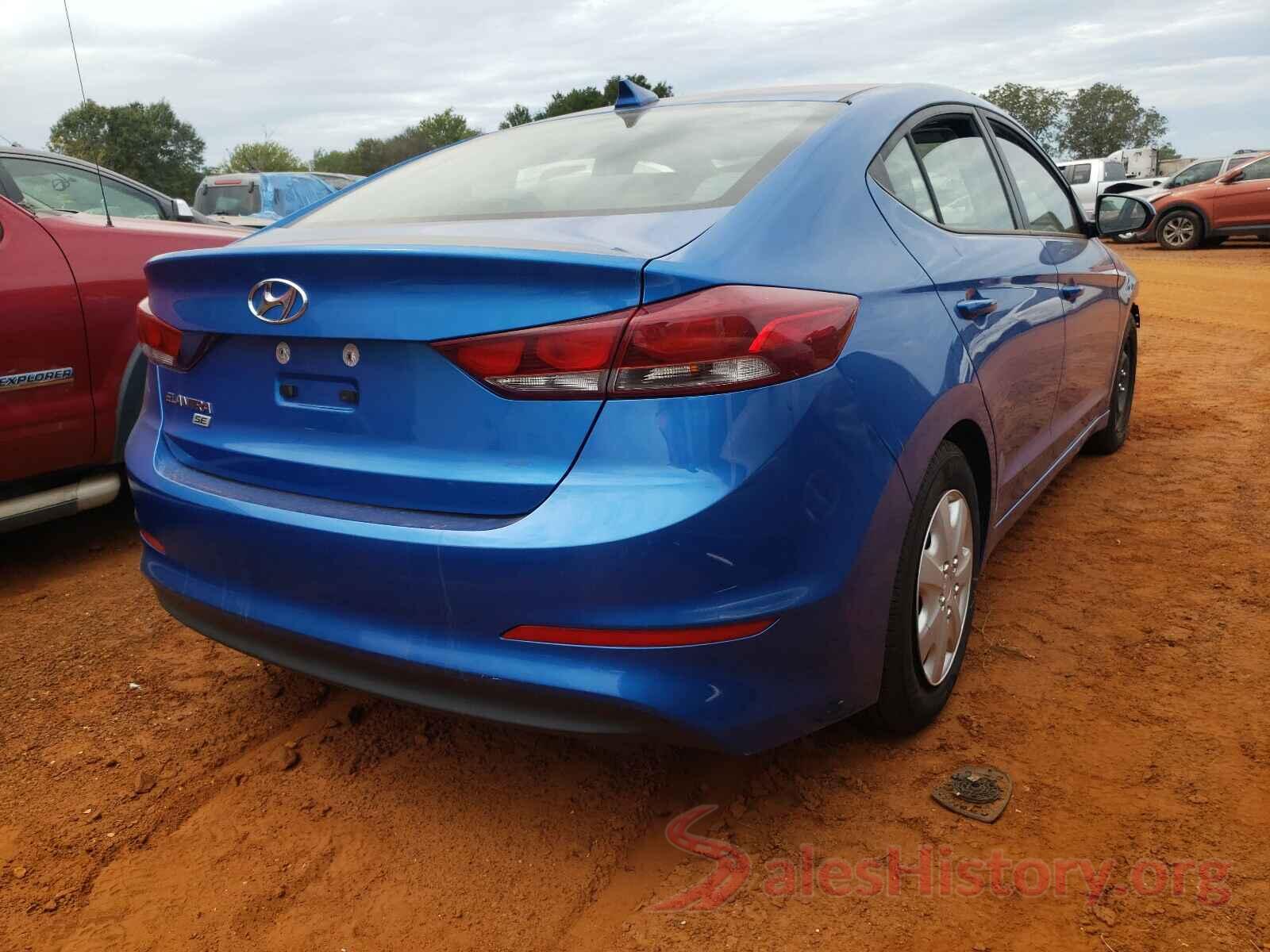 KMHD74LF9HU111232 2017 HYUNDAI ELANTRA