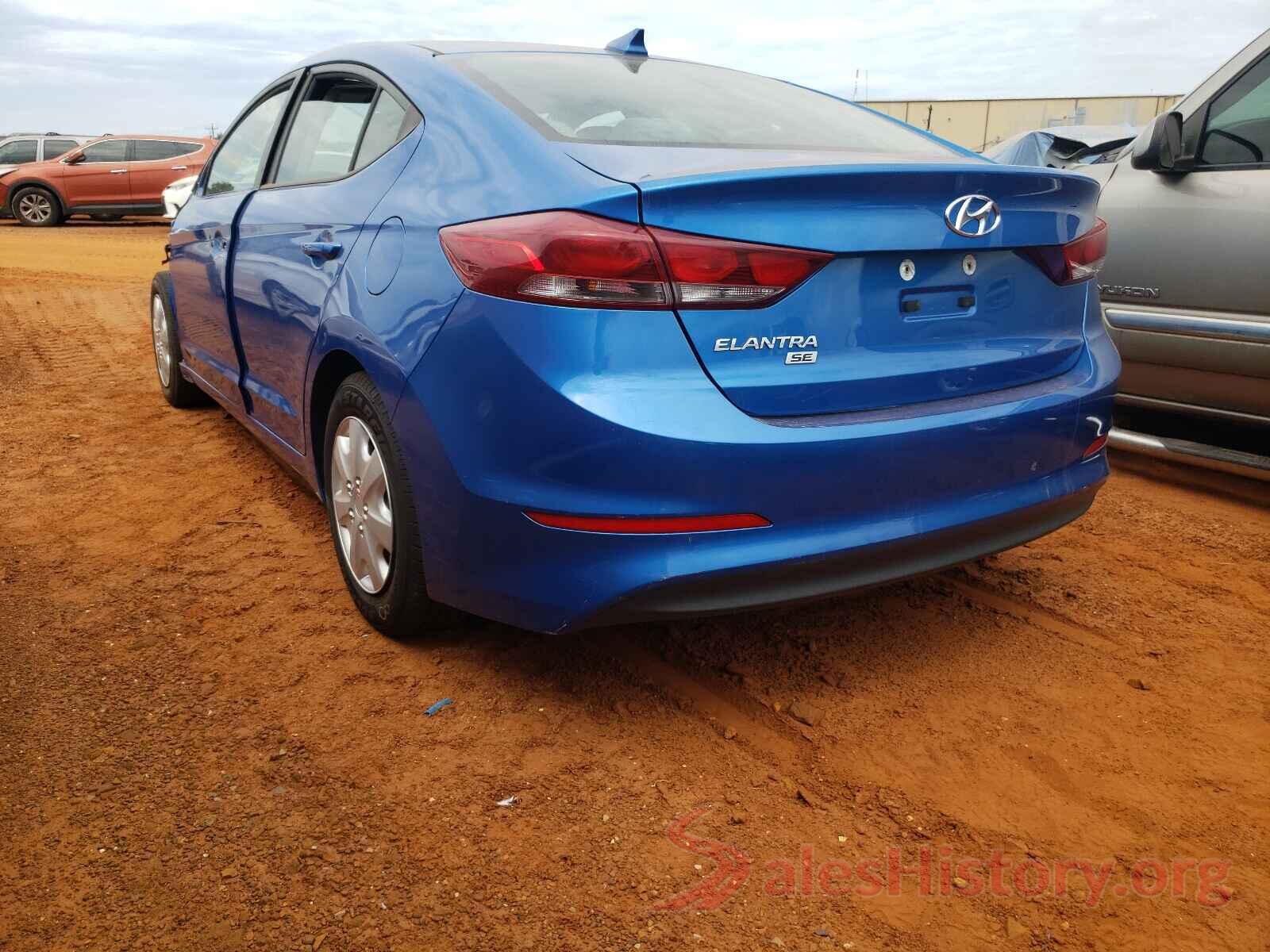 KMHD74LF9HU111232 2017 HYUNDAI ELANTRA