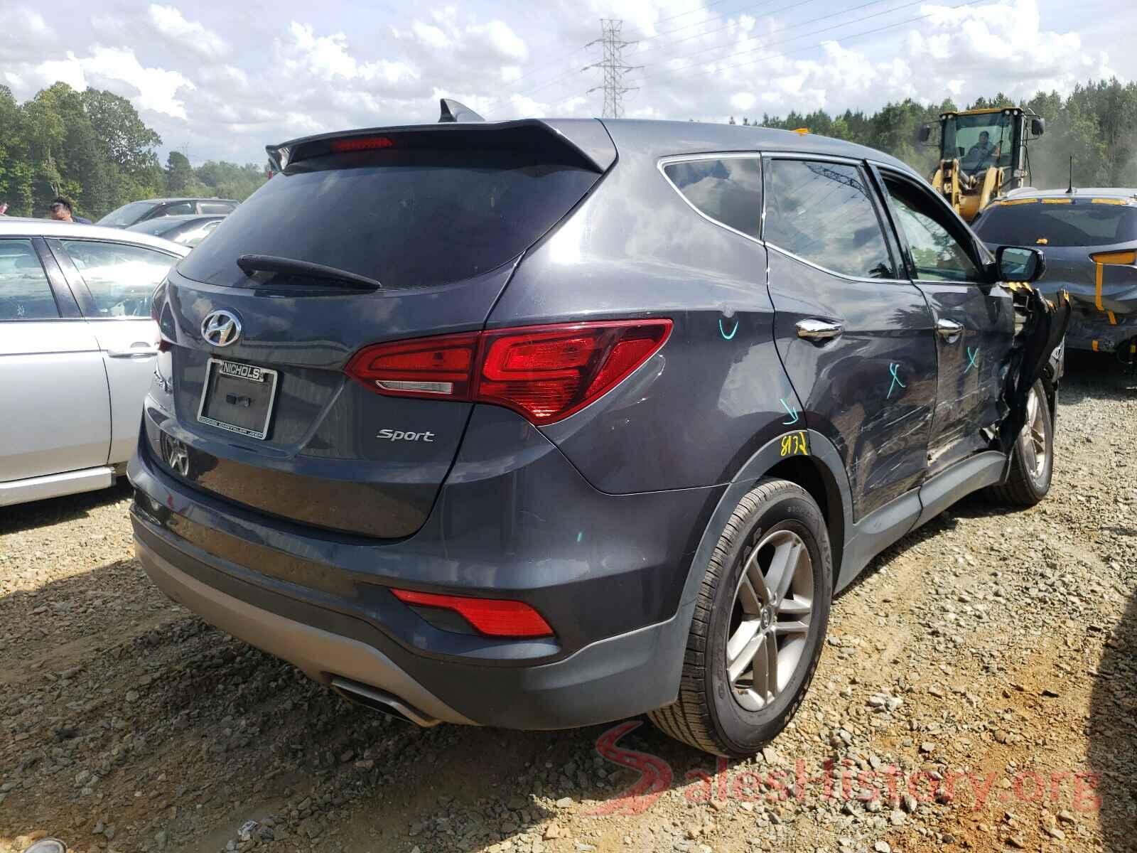 5XYZT3LB8HG462485 2017 HYUNDAI SANTA FE