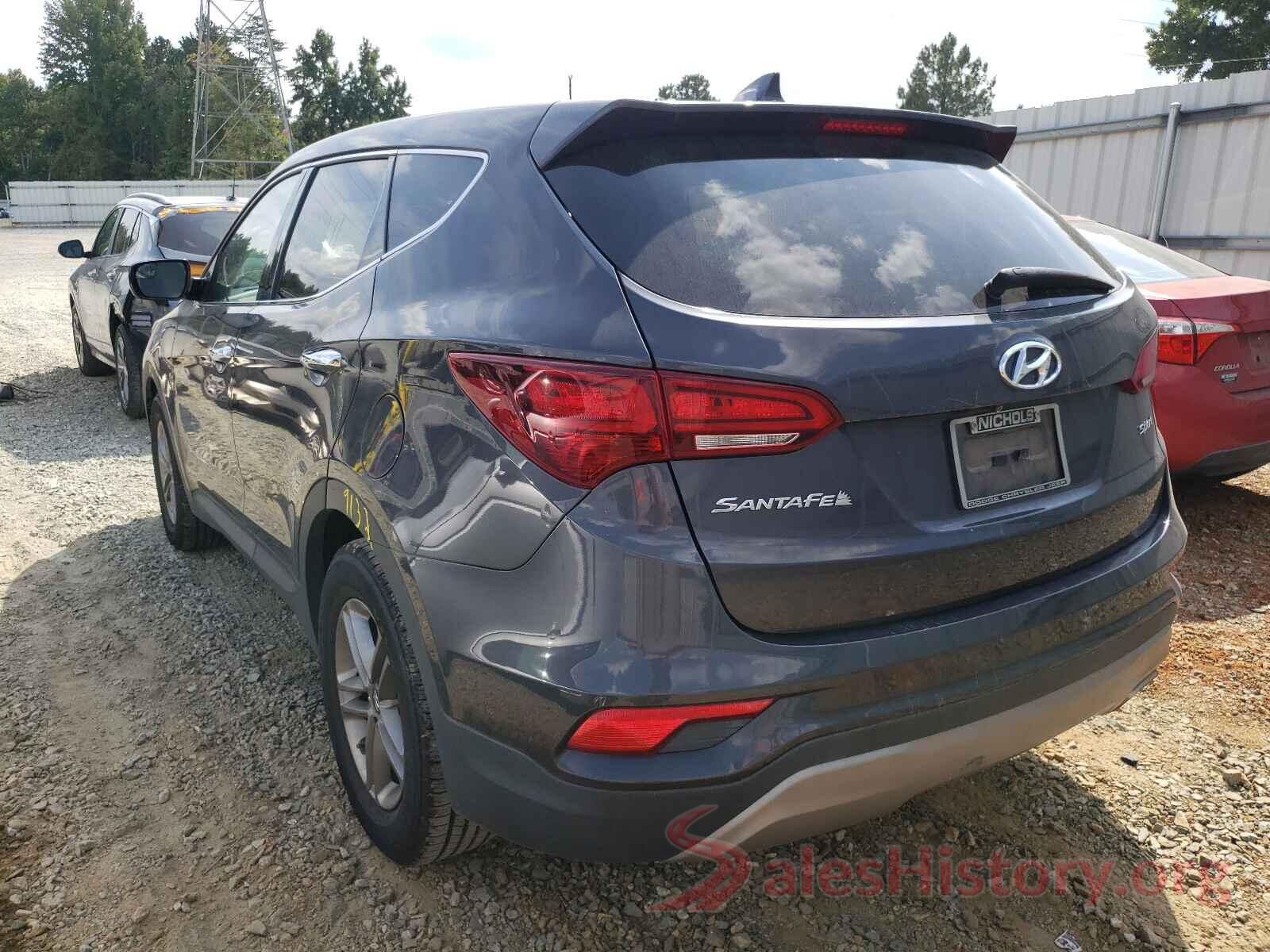 5XYZT3LB8HG462485 2017 HYUNDAI SANTA FE