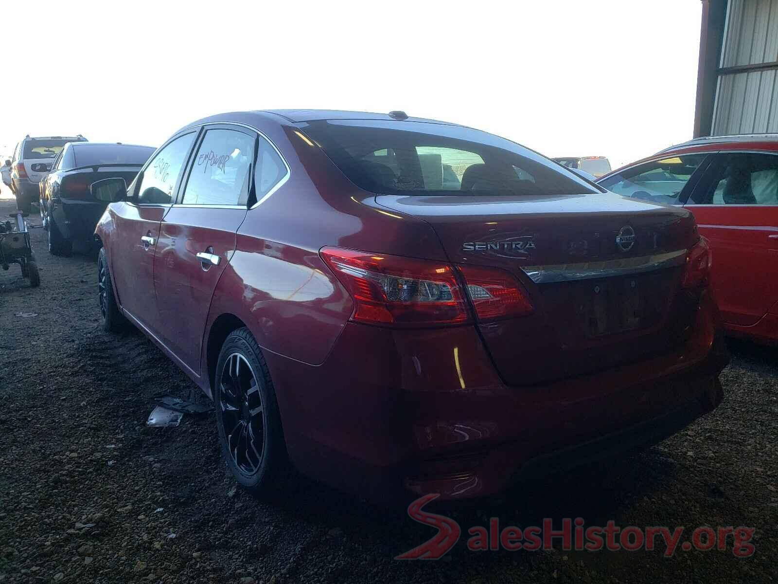 3N1AB7AP0HL641976 2017 NISSAN SENTRA