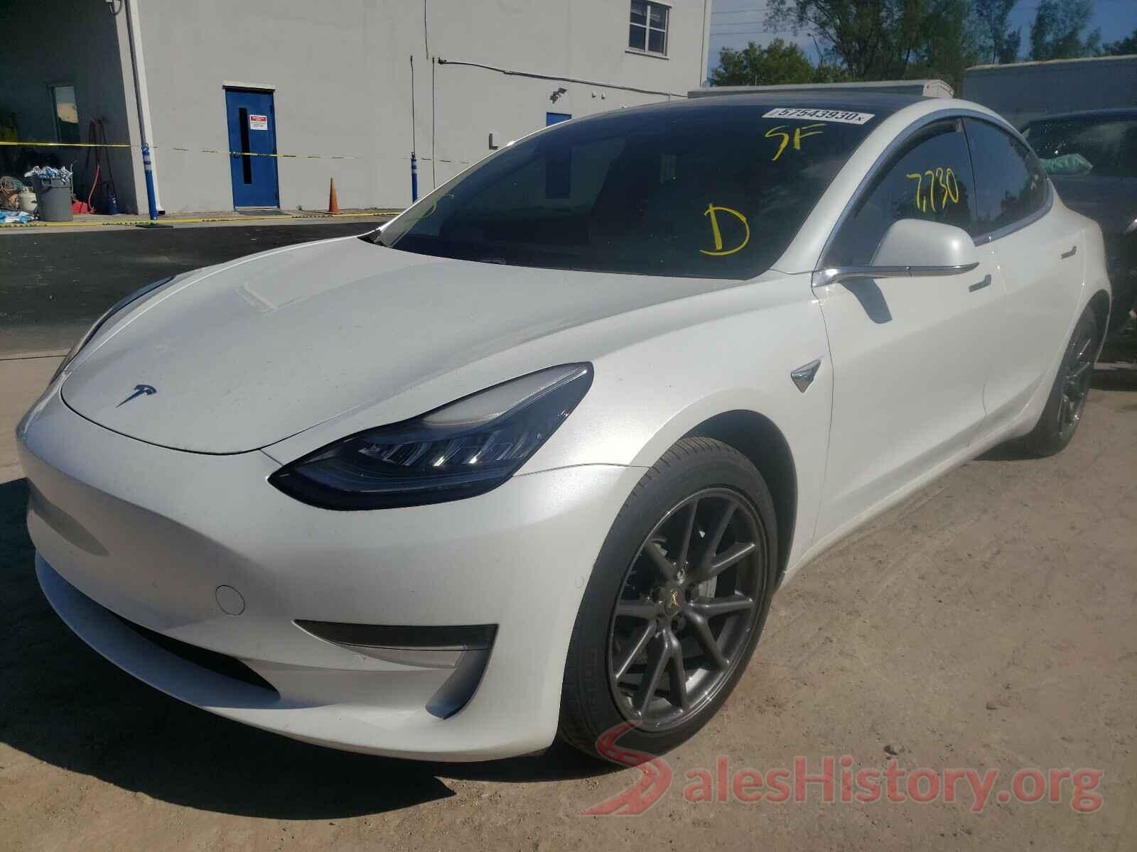 5YJ3E1EA6KF486467 2019 TESLA MODEL 3