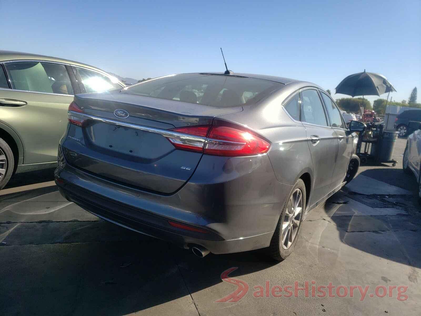 3FA6P0H73HR343250 2017 FORD FUSION