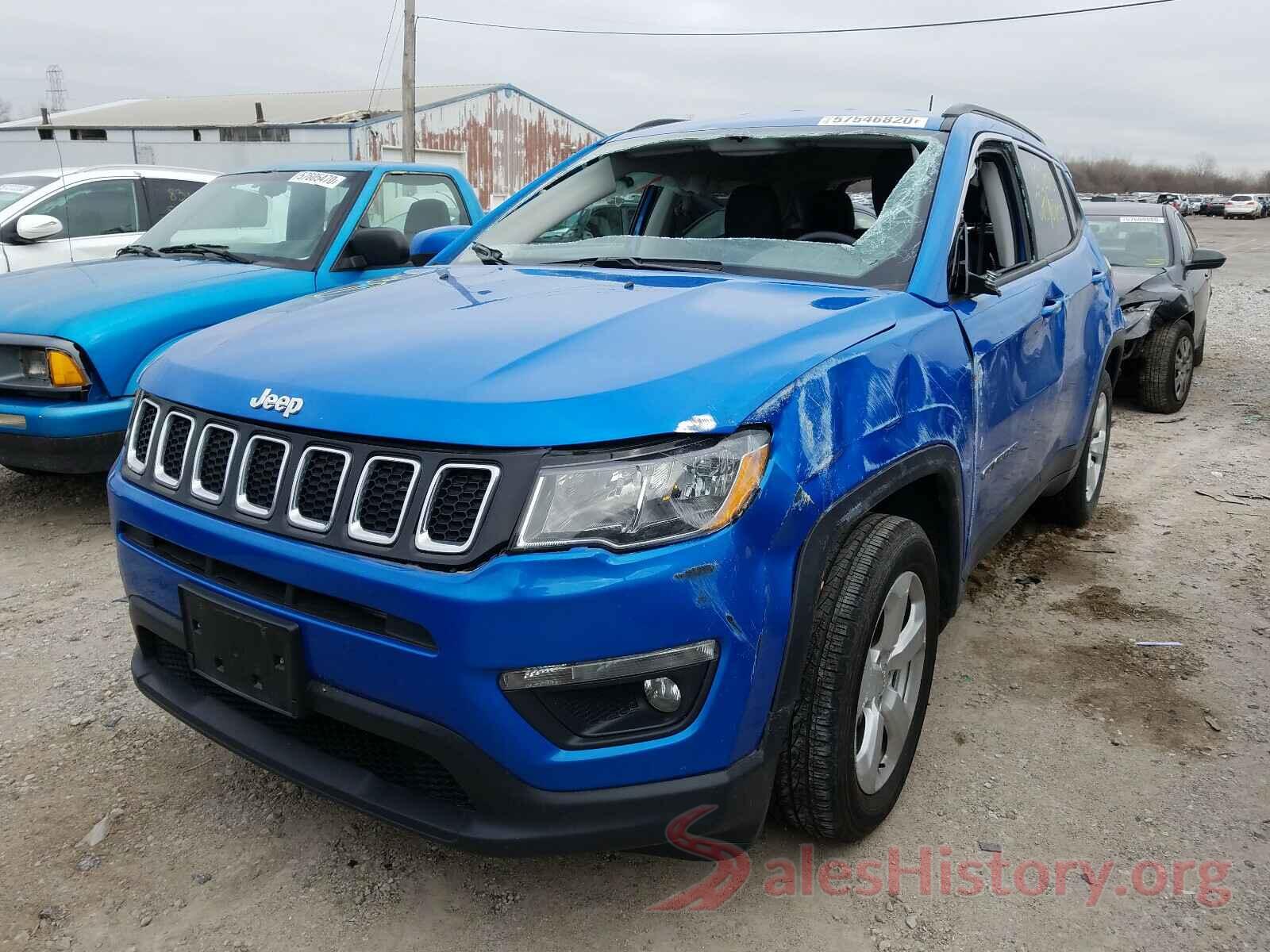 3C4NJCBB8KT844439 2019 JEEP COMPASS