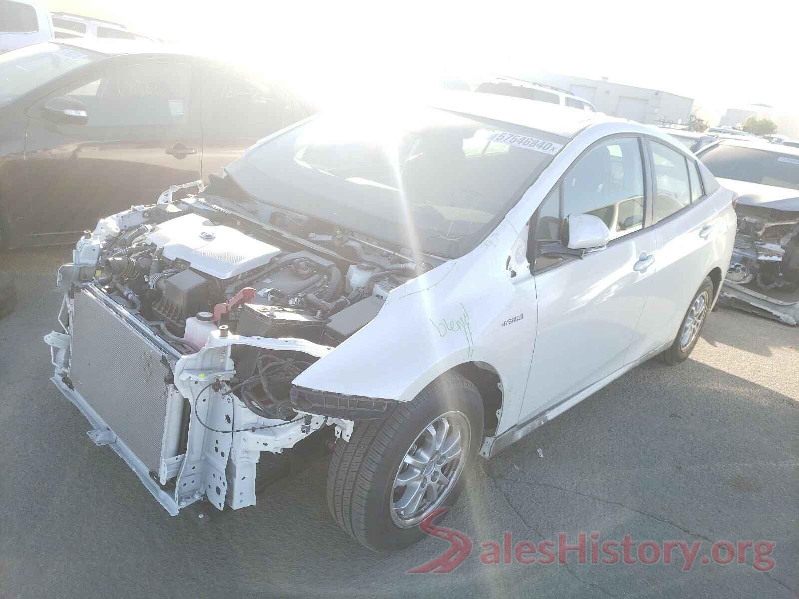 JTDL9RFU4L3016349 2020 TOYOTA PRIUS