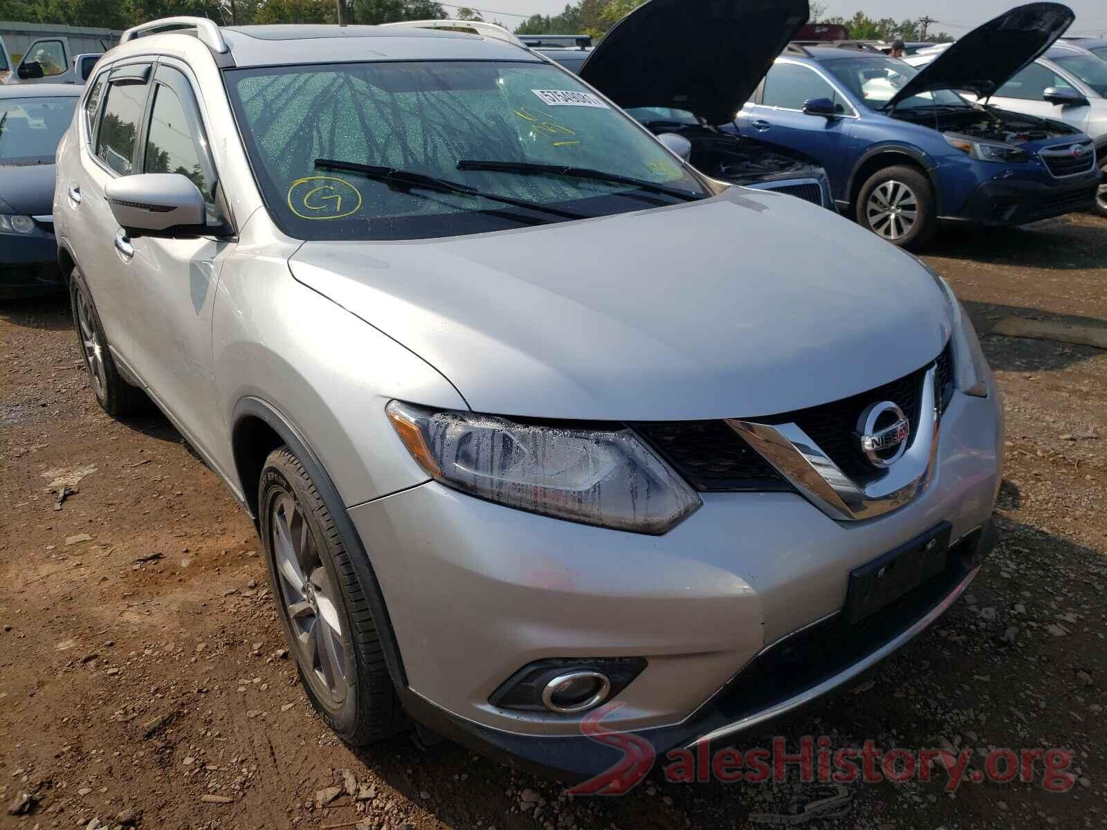 5N1AT2MV6GC757535 2016 NISSAN ROGUE