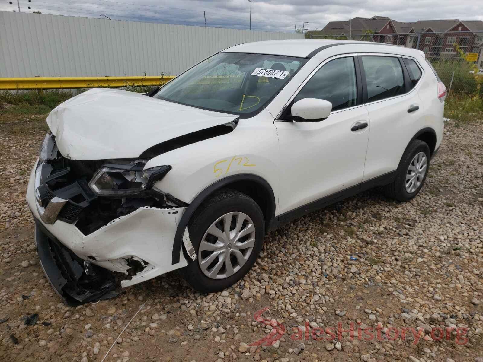 JN8AT2MV4GW151805 2016 NISSAN ROGUE