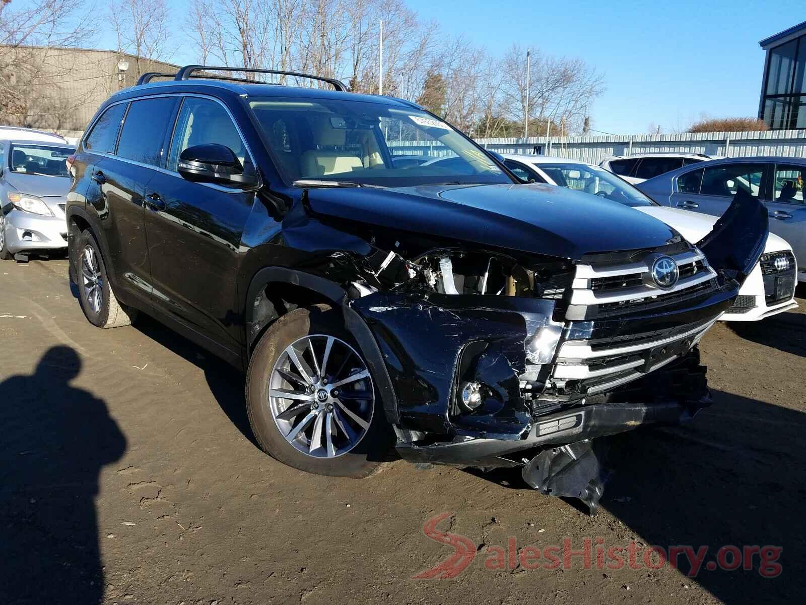 5TDJZRFH4KS613217 2019 TOYOTA HIGHLANDER