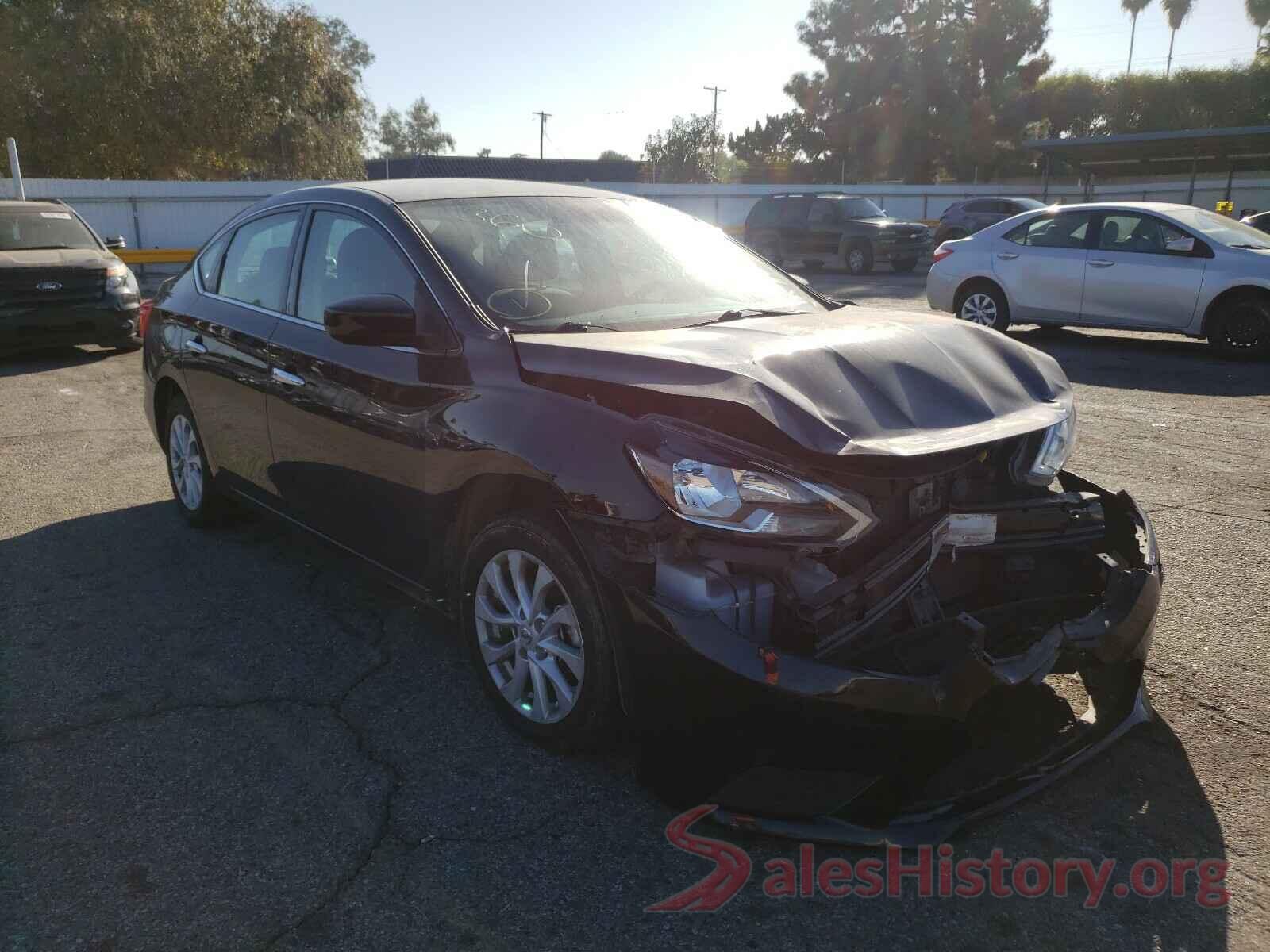 3N1AB7AP1JL645346 2018 NISSAN SENTRA