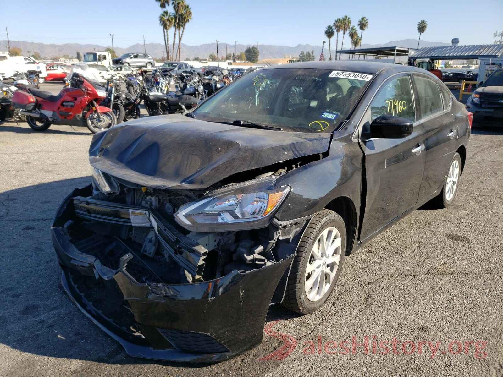 3N1AB7AP1JL645346 2018 NISSAN SENTRA