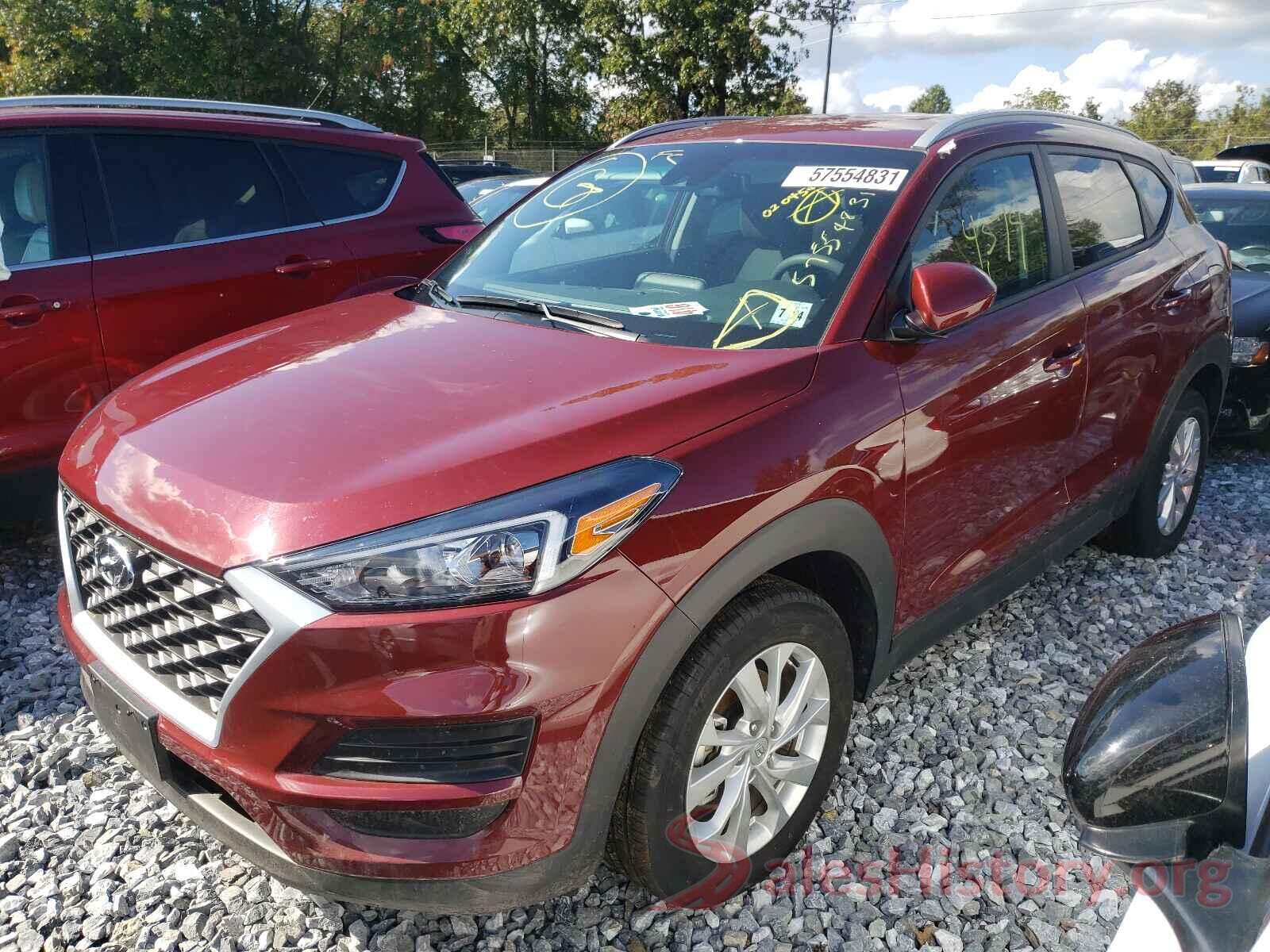 KM8J3CA48KU020454 2019 HYUNDAI TUCSON