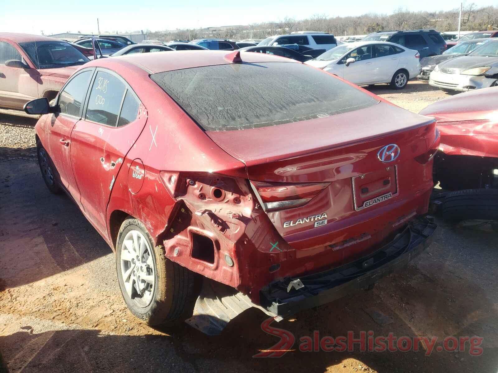 KMHD74LF5HU136080 2017 HYUNDAI ELANTRA