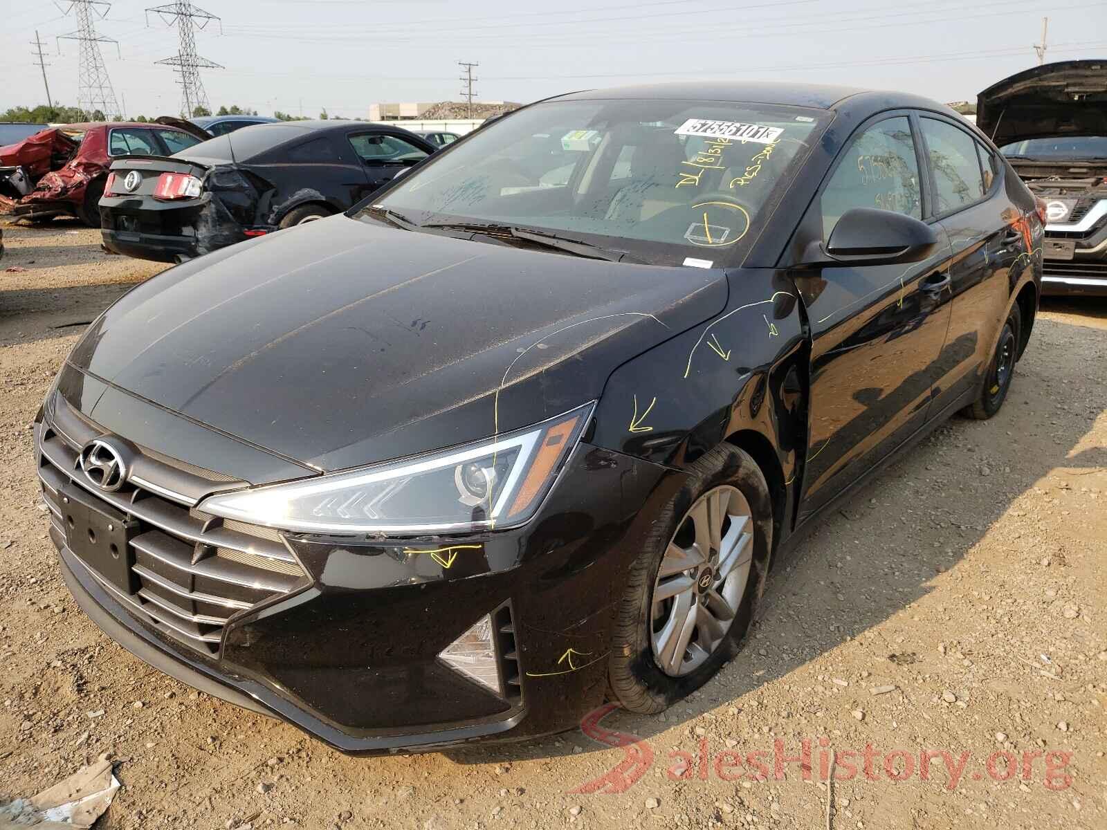 5NPD84LF0KH468298 2019 HYUNDAI ELANTRA