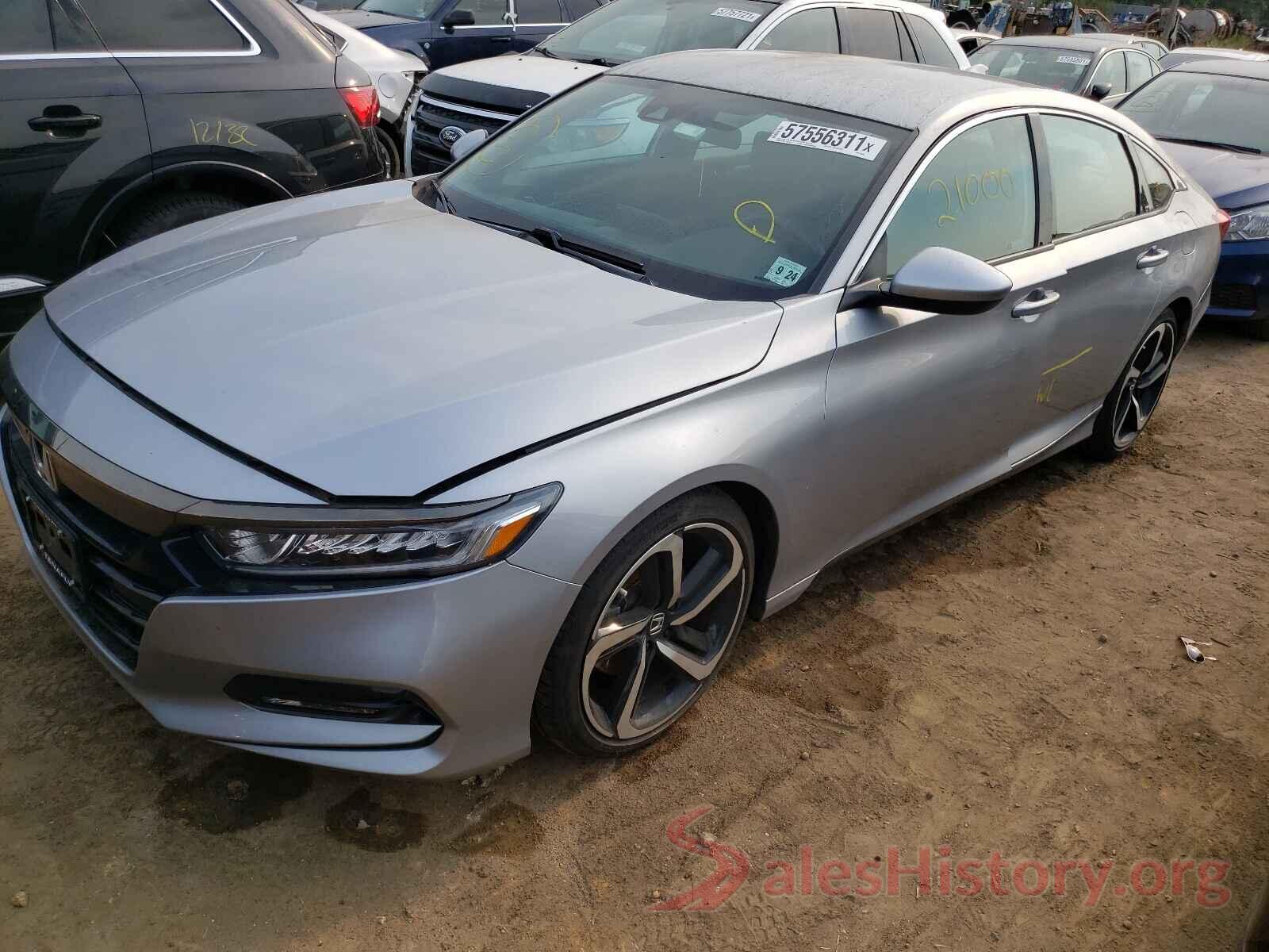 1HGCV1F37KA164608 2019 HONDA ACCORD