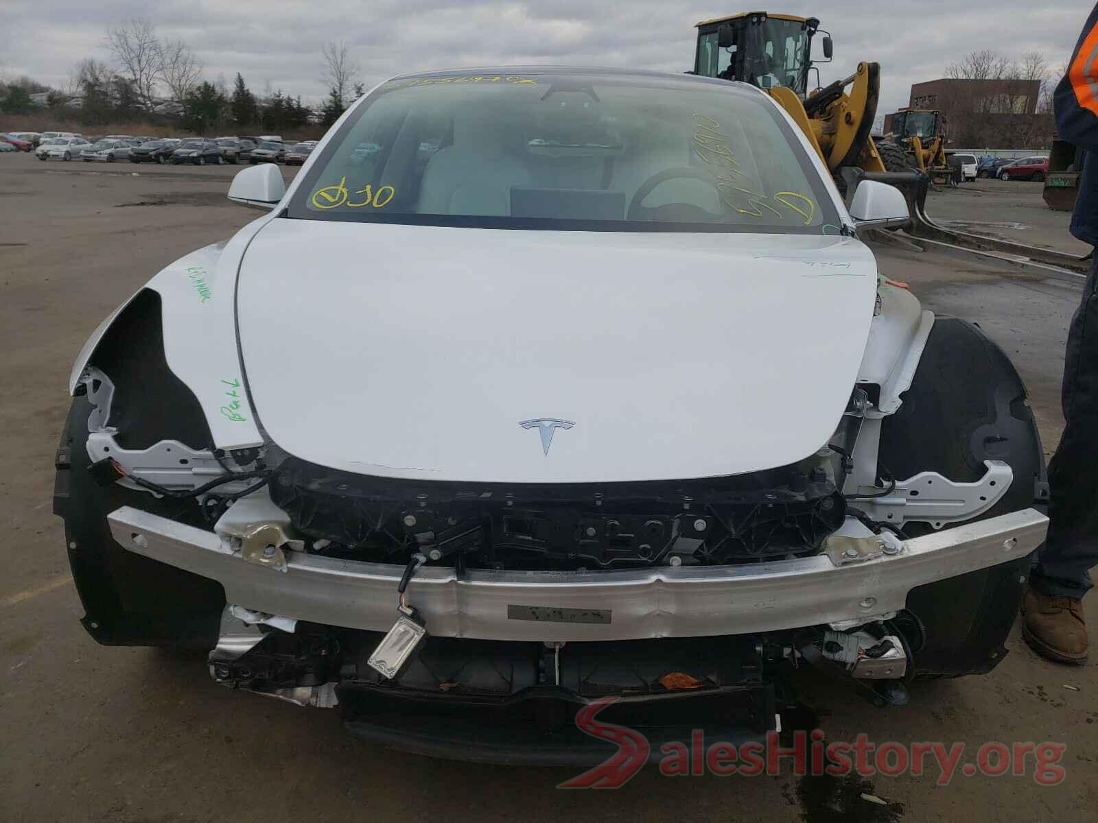 5YJ3E1EBXKF437247 2019 TESLA MODEL 3