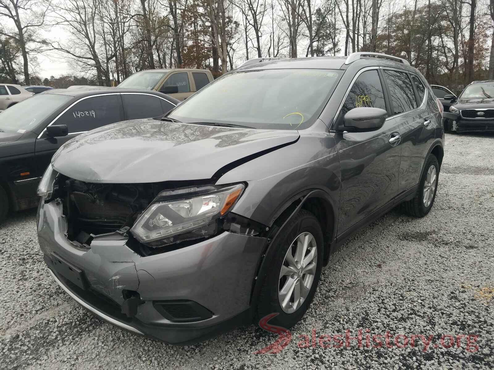 KNMAT2MV2GP595884 2016 NISSAN ROGUE