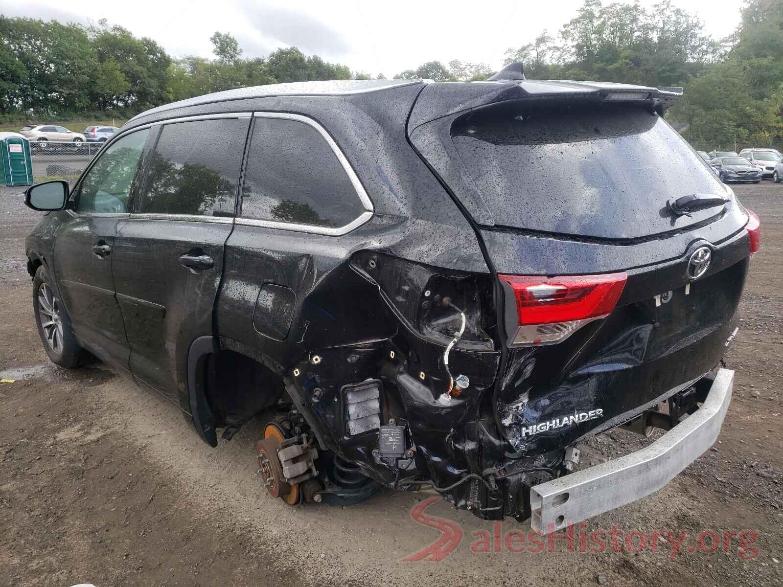 5TDJZRFH6HS474622 2017 TOYOTA HIGHLANDER