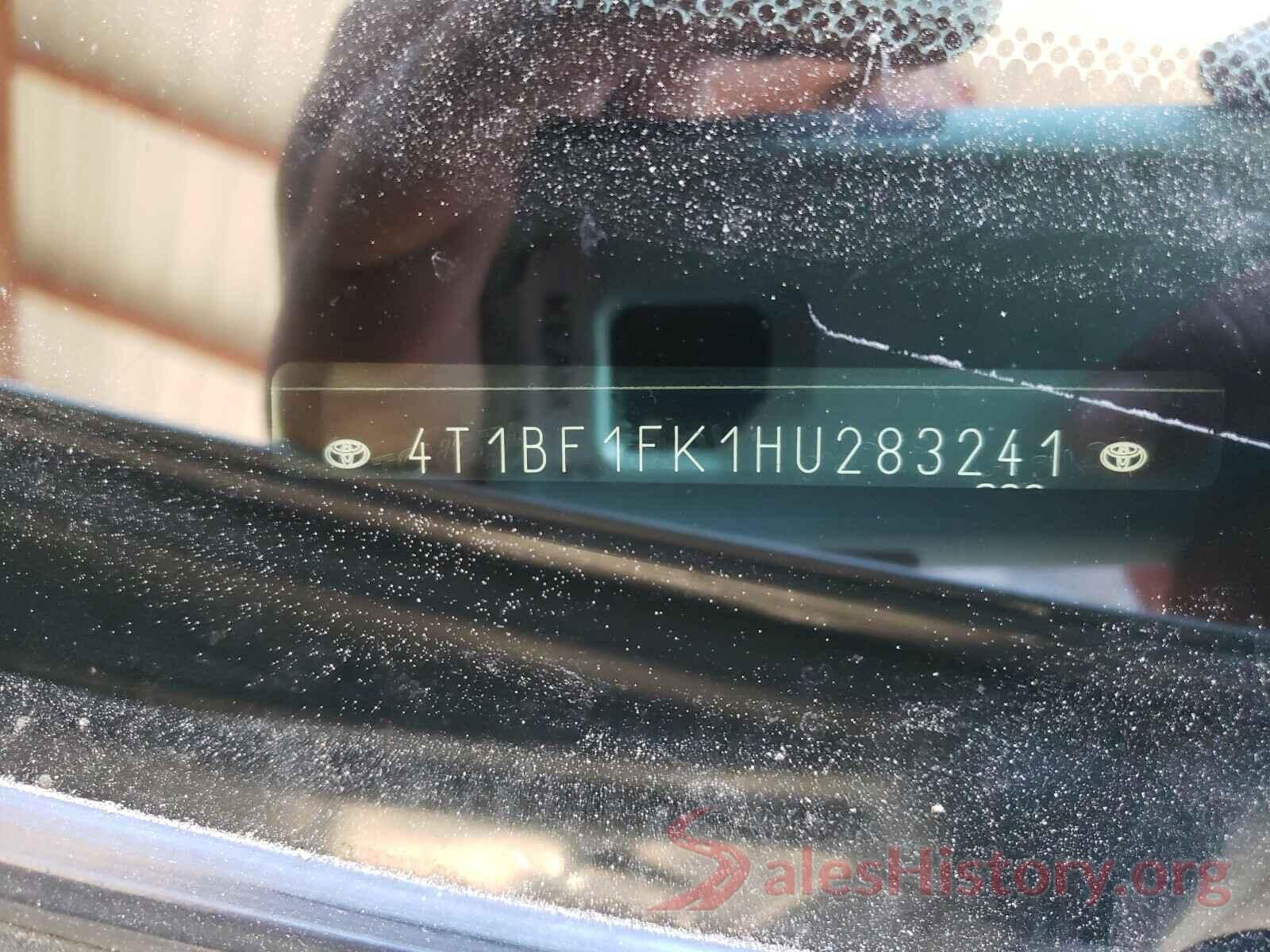 4T1BF1FK1HU283241 2017 TOYOTA CAMRY