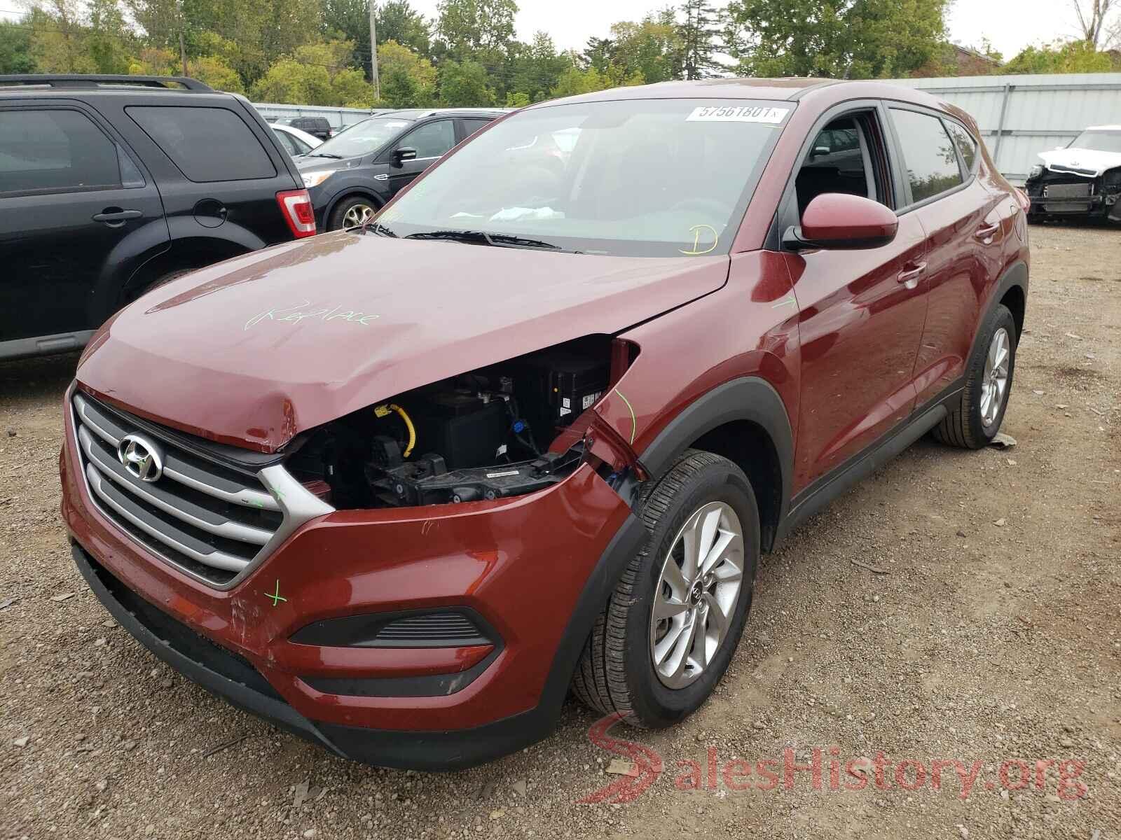 KM8J23A49JU831150 2018 HYUNDAI TUCSON