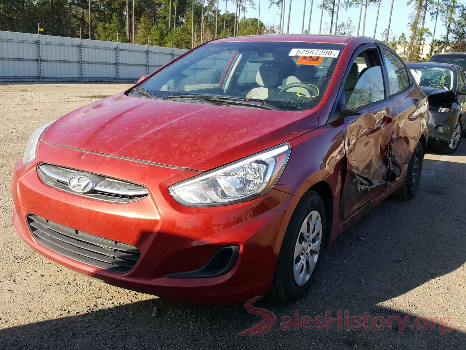 KMHCT4AE3HU383180 2017 HYUNDAI ACCENT