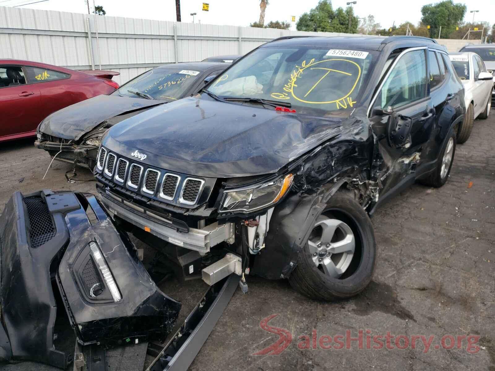 3C4NJCBB7LT169801 2020 JEEP COMPASS