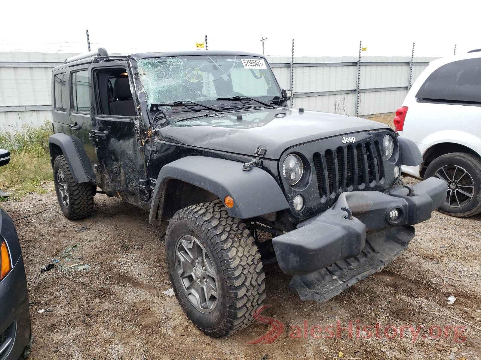 1C4BJWDG6HL653832 2017 JEEP WRANGLER